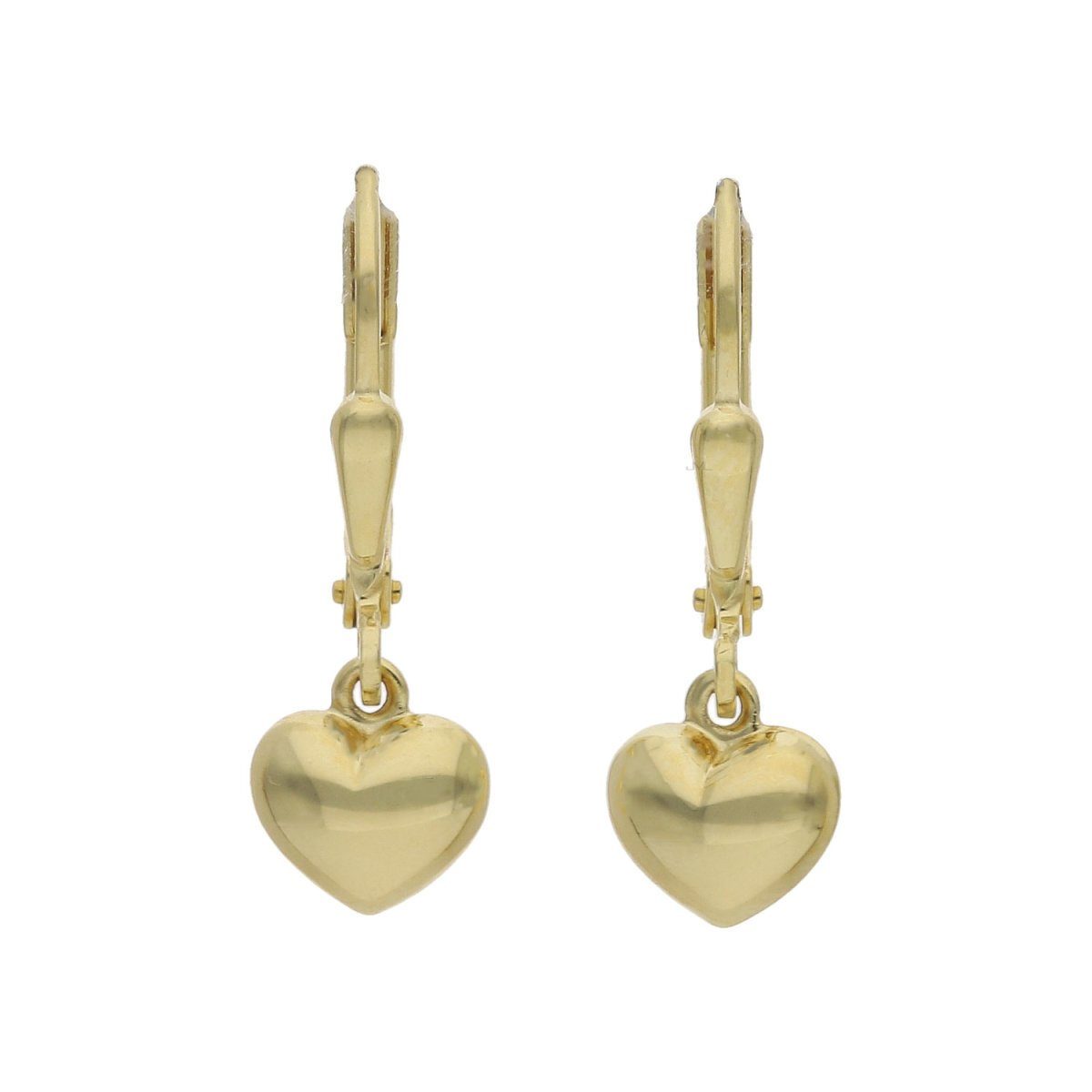 JuwelmaLux Paar Ohrhänger Ohrhänger Gold, Schmuckschachtel inkl