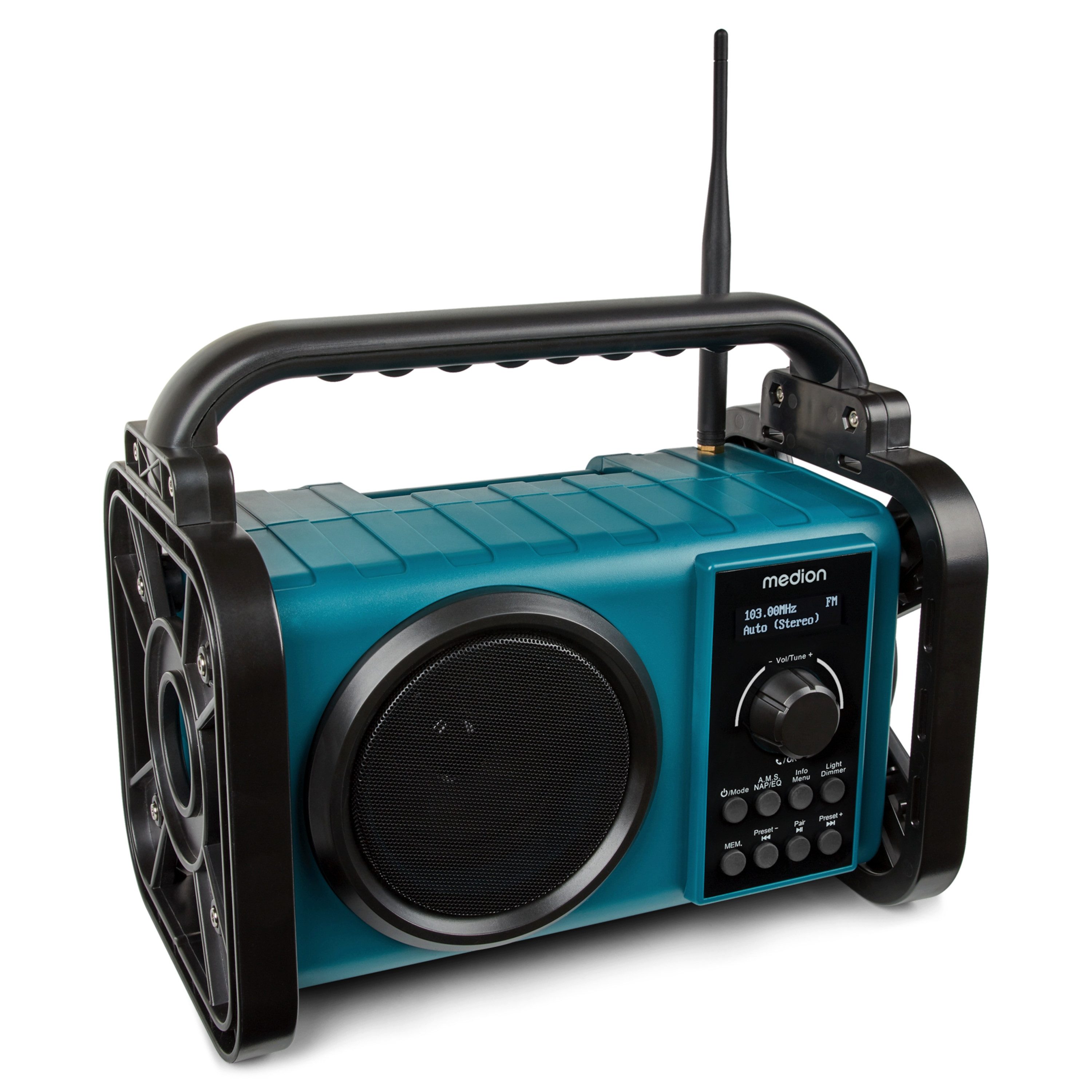 Medion® Radio (AM/FM, MW/UKW, DAB+, 5 W, E66877)