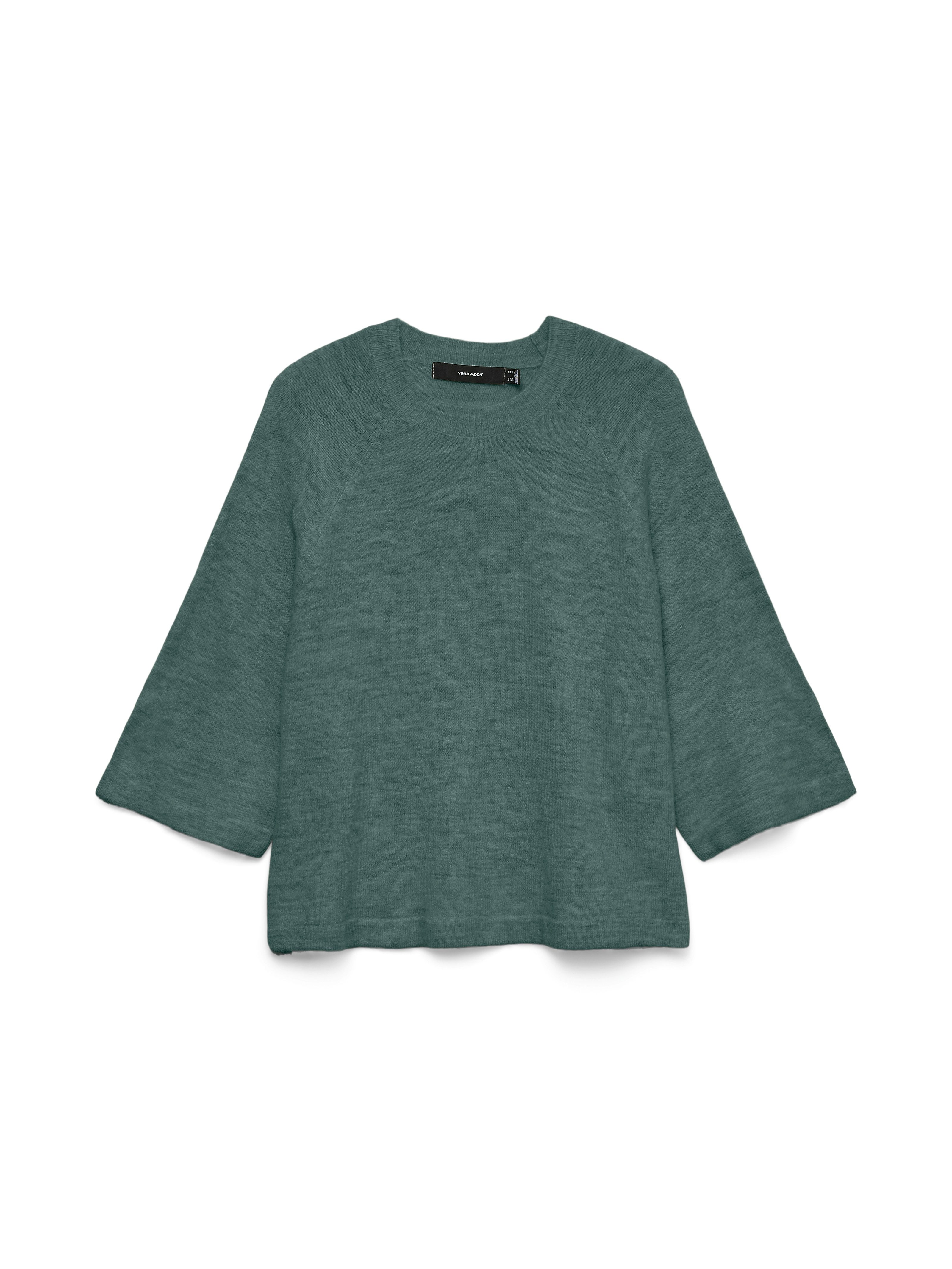 Strickpullover VMLEFILE 3/4 O-NECK PULLOVER NOOS