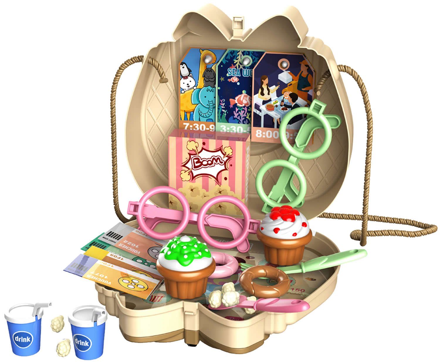 Diakakis Spielküche Candy Süßwaren Umhängetasche Süßigkeiten günstig online kaufen