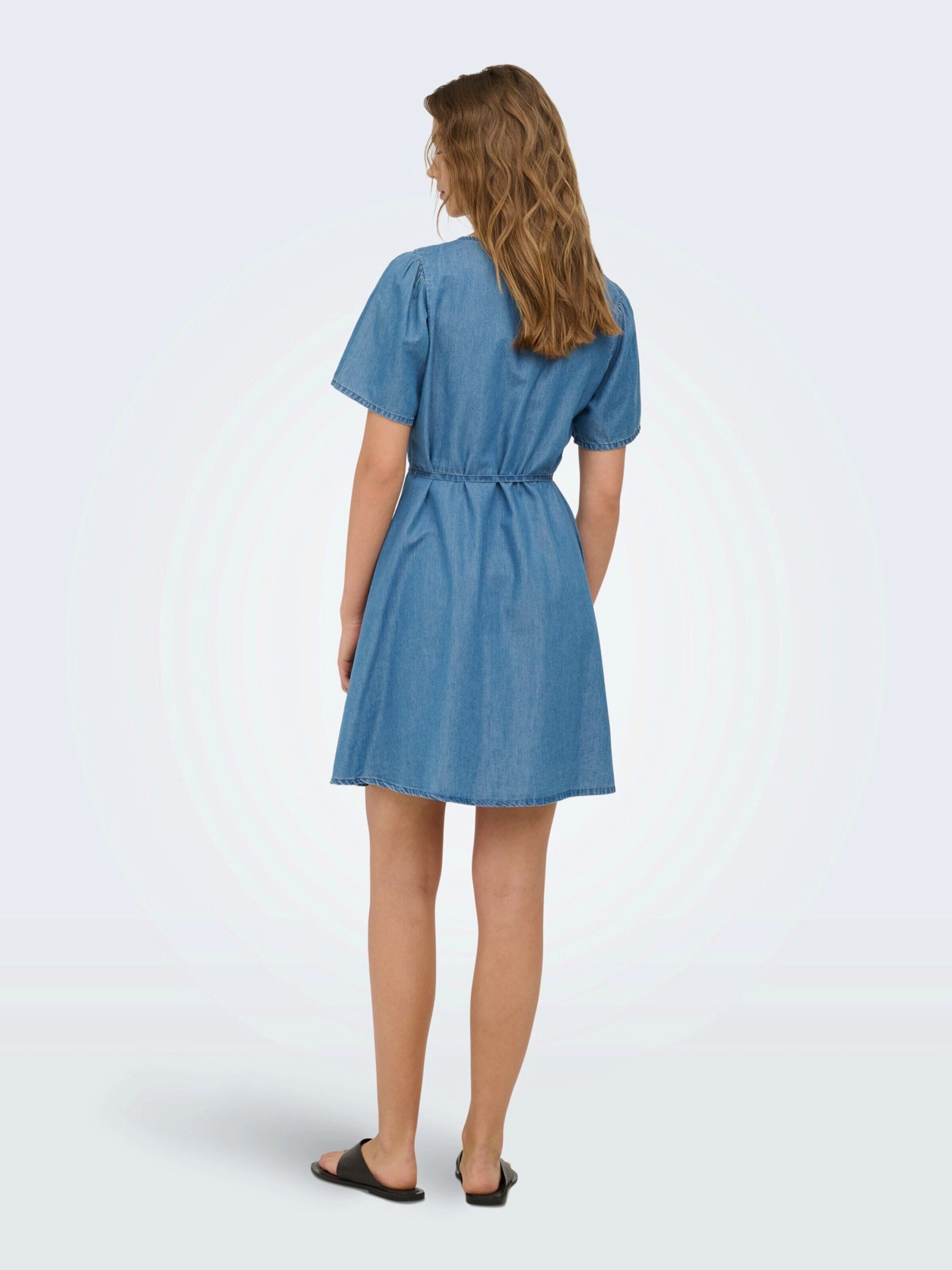 ONLY Blusenkleid ONLEVIDA-BEA (1-tlg) Drapiert/gerafft