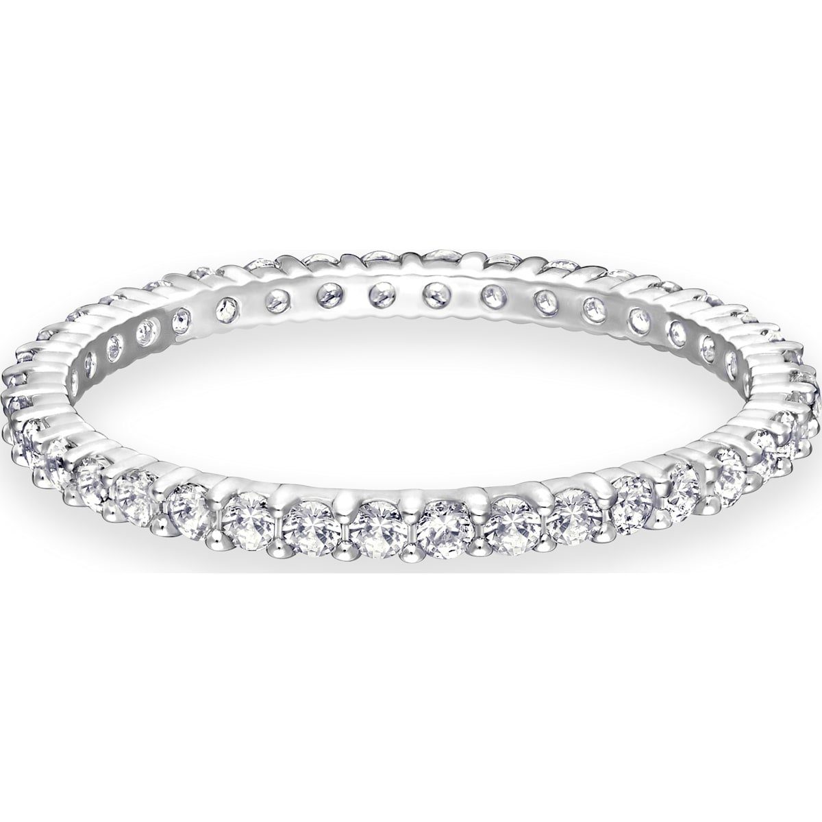 Swarovski Fingerring Swarovski Ring 5007779 Vittore weiß, rhodiniert (kein Set, 1-tlg)
