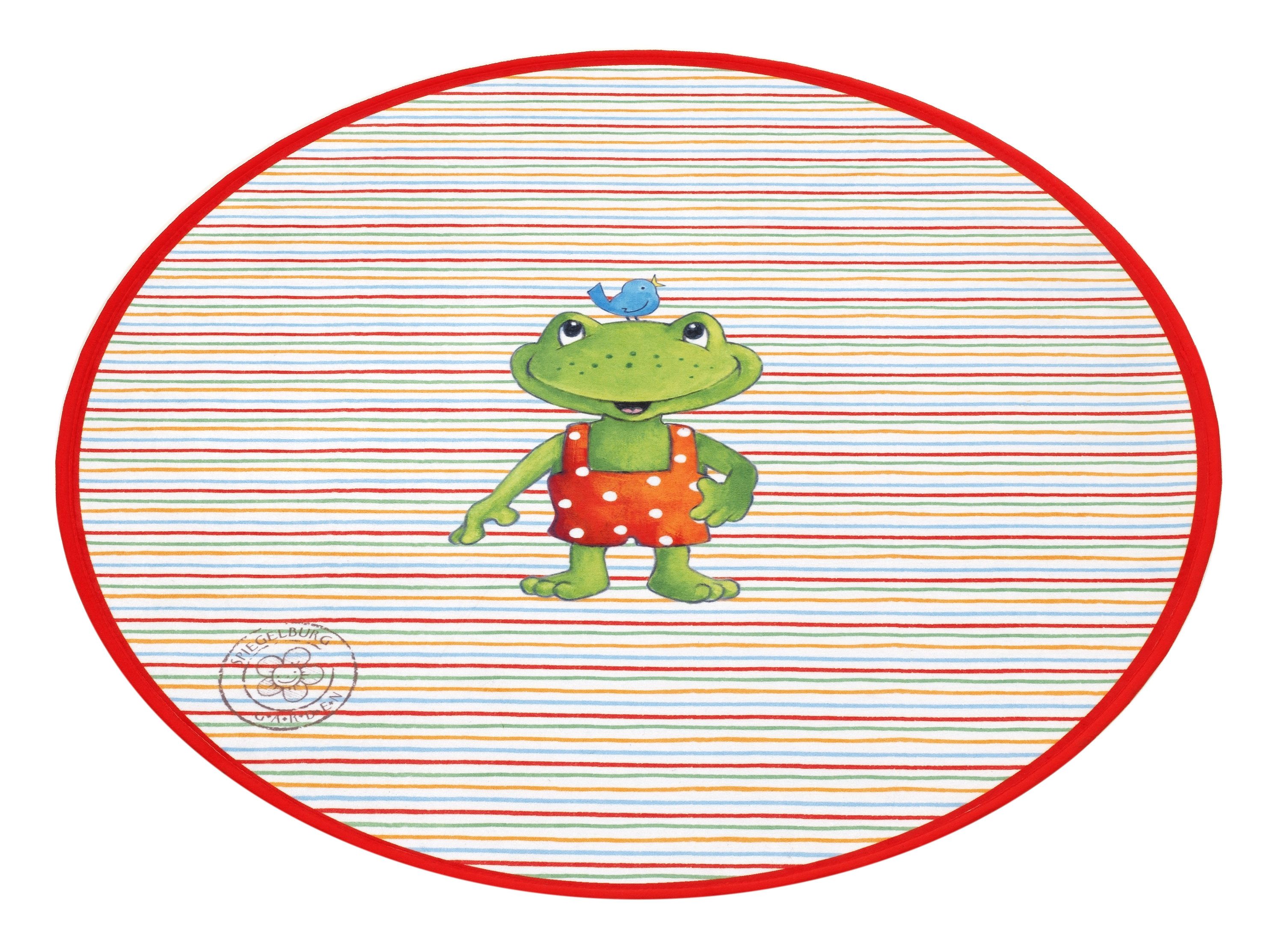 Spiegelburg Kinderteppich Spiegelburg Garden Oscar rund 100cm, rund