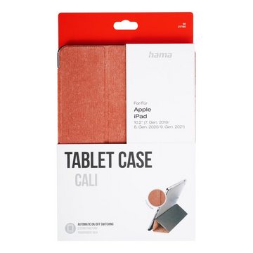 Hama Tablet-Hülle Tablet-Case Cali Clear für Apple iPad 7/8/9 10,2", Standfunktion, für Apple iPad 7 2019 / iPad 8 2020 / iPad 9 2021 10,2"