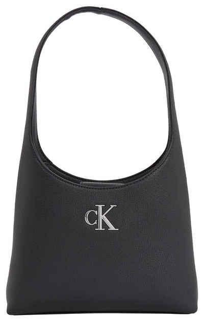 Calvin Klein Jeans Schultertasche MINIMAL MONOGRAM SHOULDER BAG, mit Markenemblem vorne