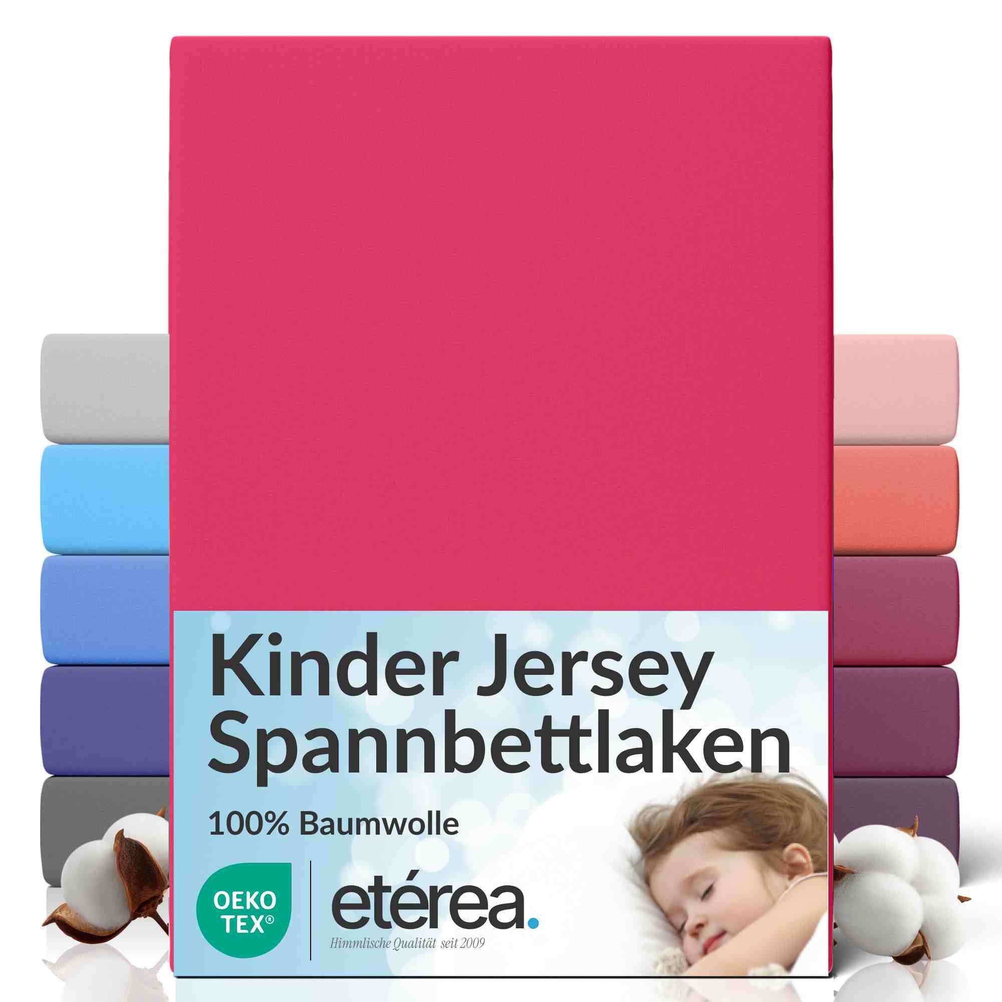 etérea Himmlische Qualität Spannbettlaken etérea Comfort Jersey Spannbettlaken, Jersey, Gummizug: rundum, (1 Stück)