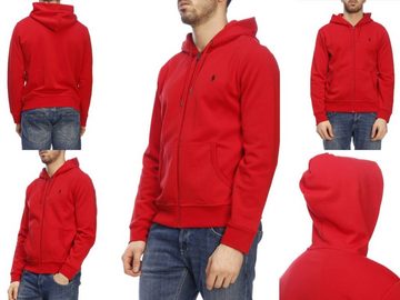 Ralph Lauren Kapuzensweatshirt POLO RALPH LAUREN Double Knit Tech Zip Hoodie Sweater Kapuzen Sweatshi