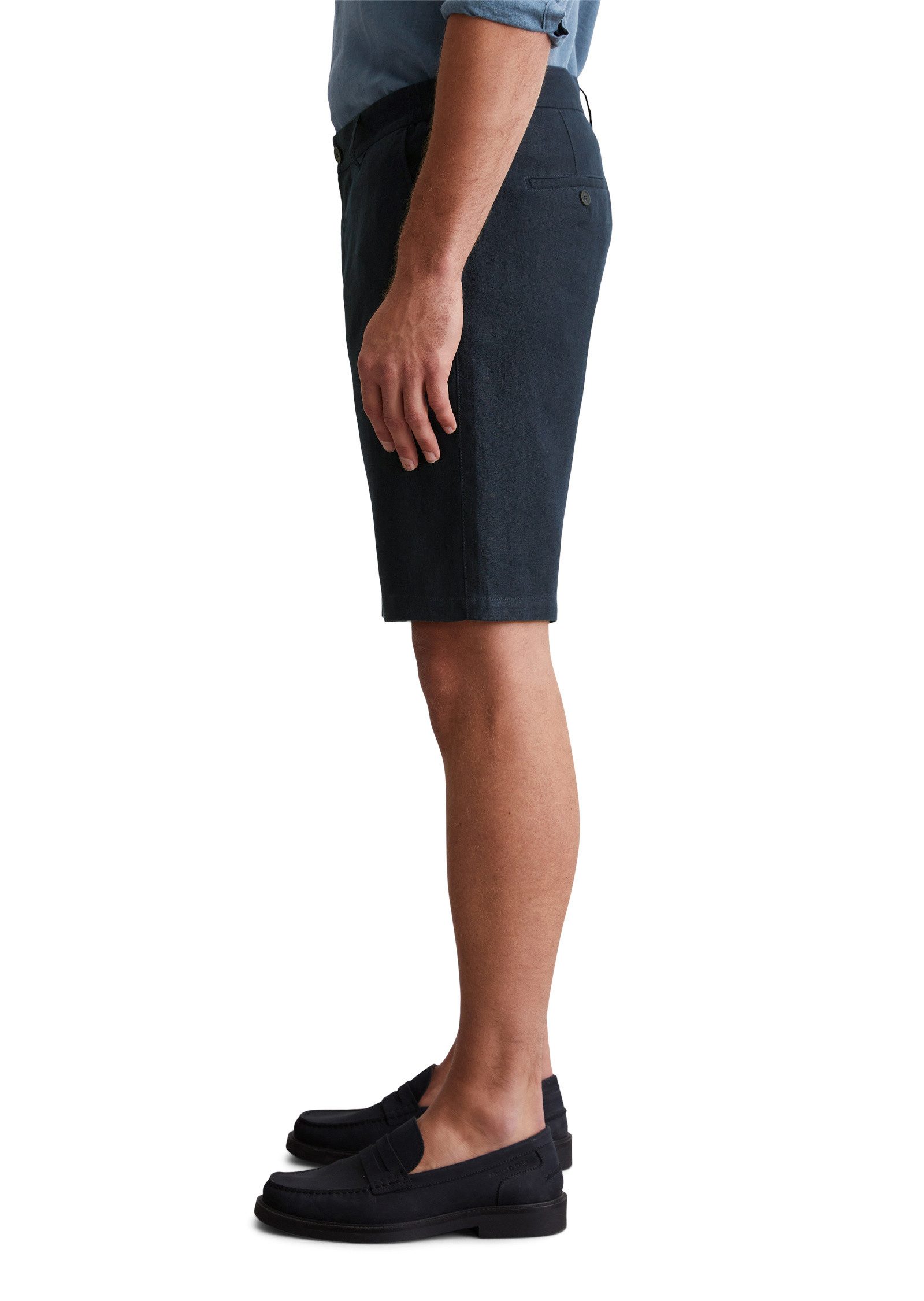 Marc O'Polo Shorts aus reinem Leinen günstig online kaufen