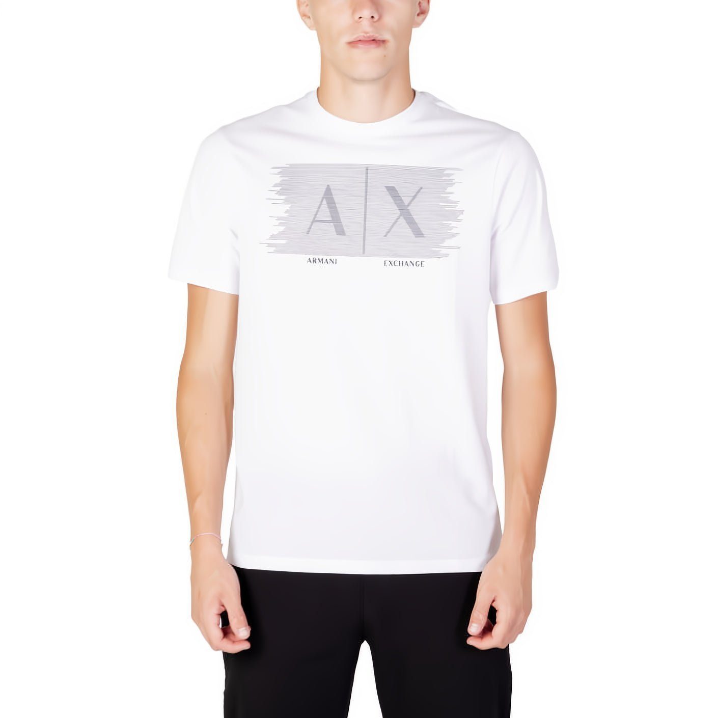 Ihre Must-Have ARMANI T-Shirt ein EXCHANGE Kleidungskollektion! Rundhals, für kurzarm,