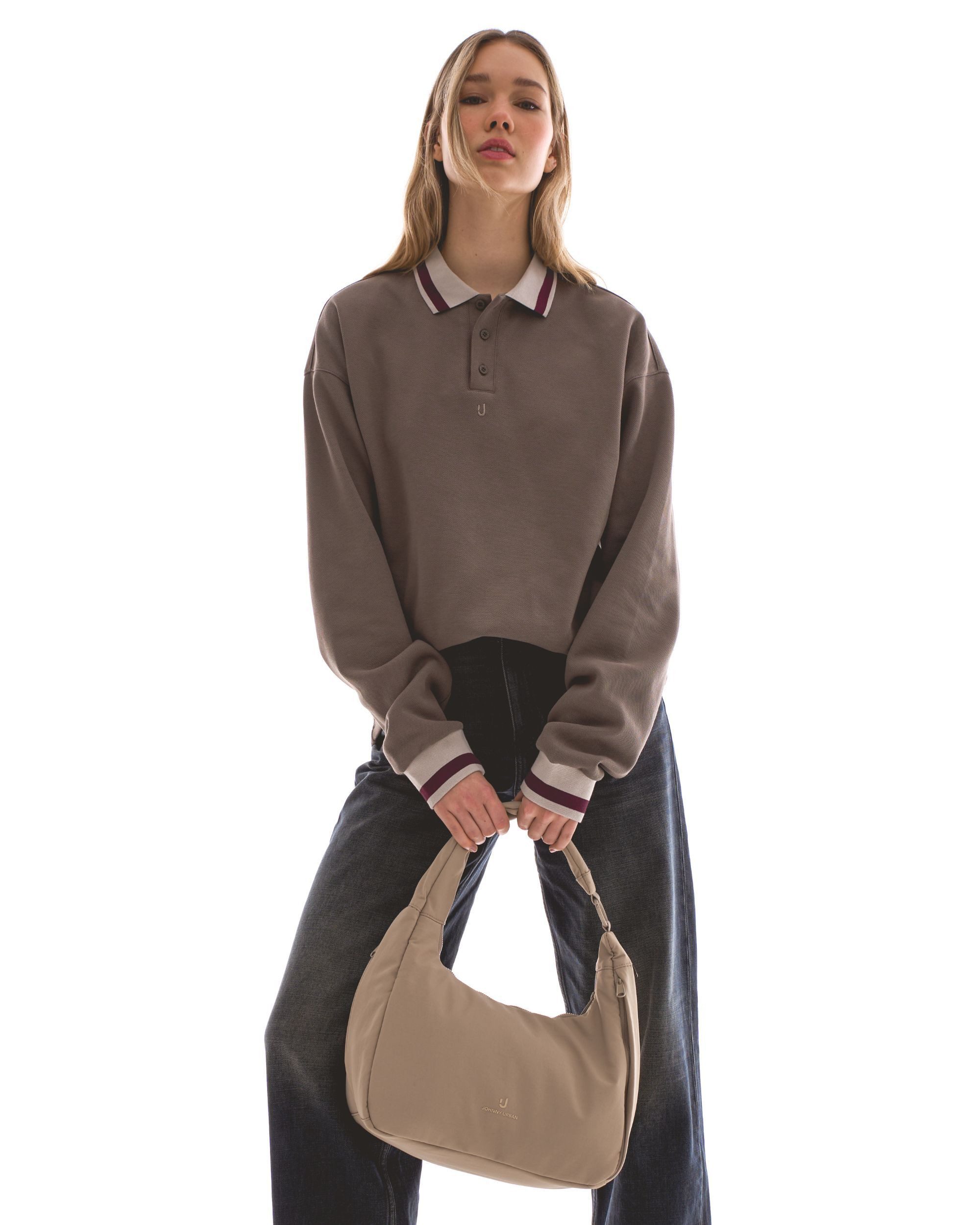 Johnny Urban Handtasche Mary Schultertasche aus Nylon (2-tlg), Crossbody Bag mit praktischen Features