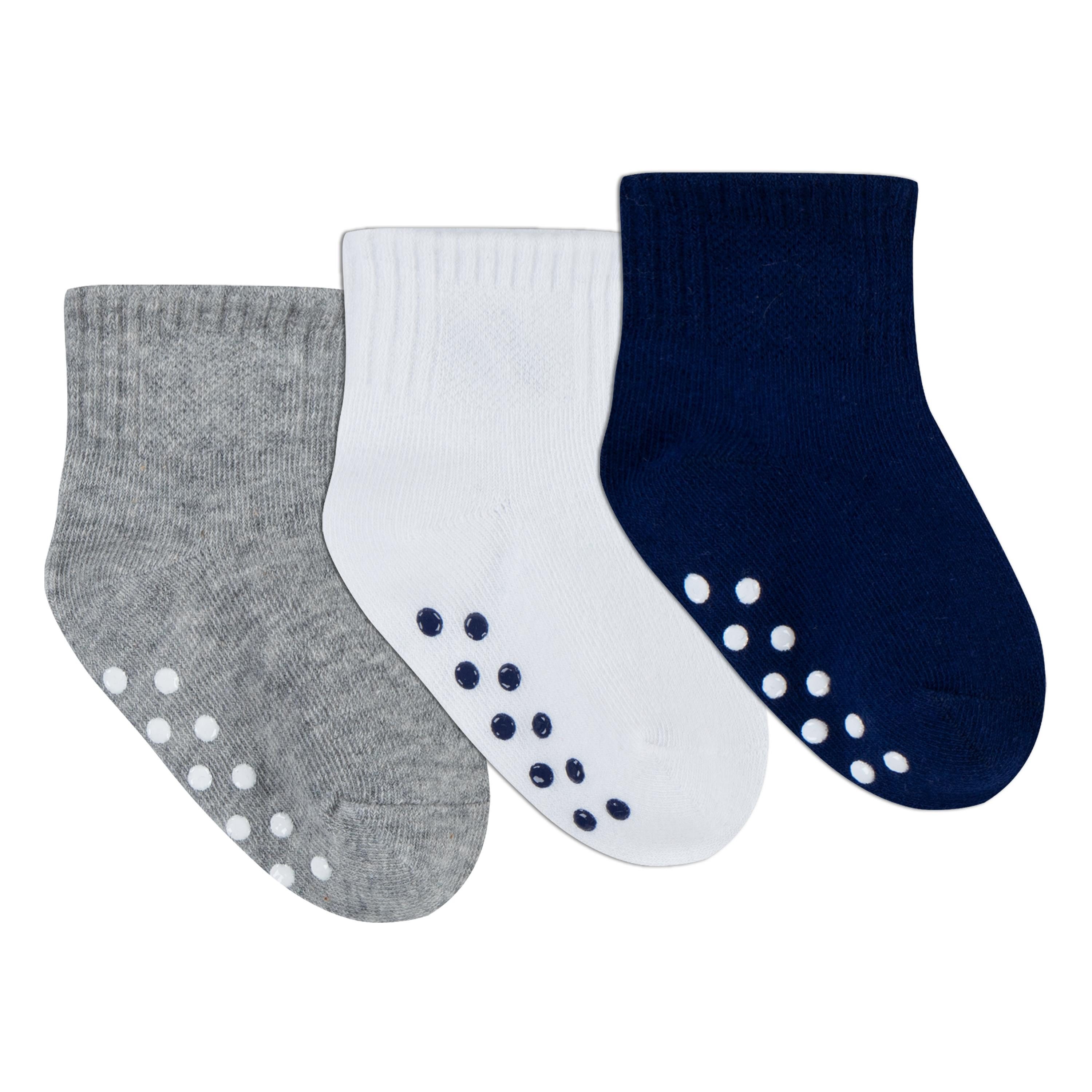 Nike Sportswear Sportsocken 3PK QUARTER SOCK NHN CORE FUTURA GR (3-Paar) für Babys, aus Baumwolle, Polyester und Elasthan