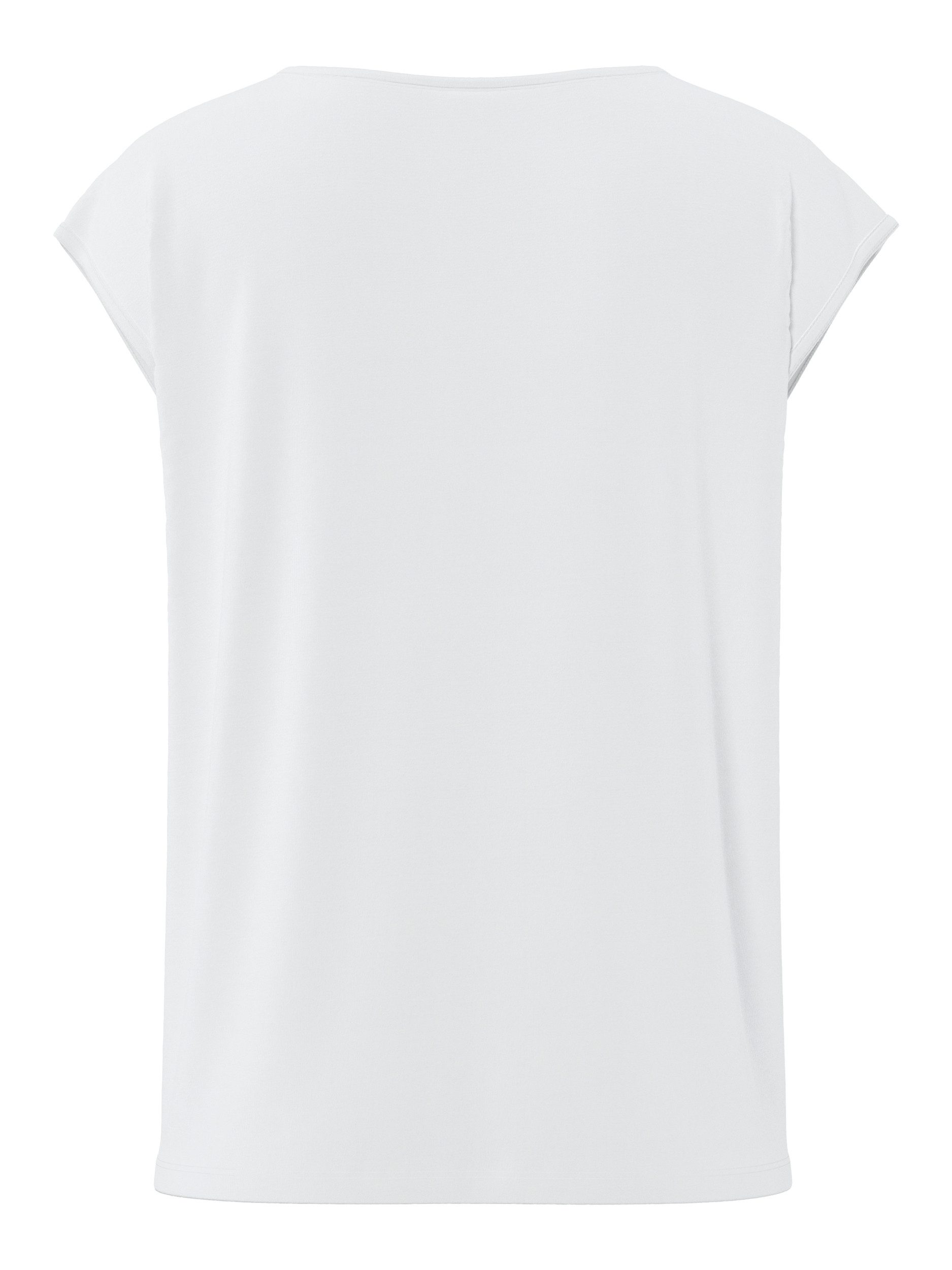pieces T-Shirt PCKAMALA LACE V-NECK TEE JRS NOOS B