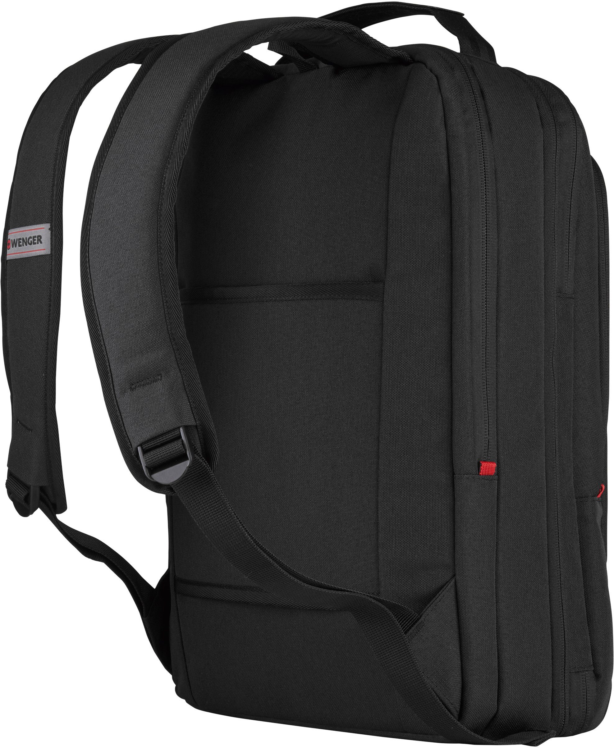 Wenger Laptoprucksack City Traveler, für Laptops 16 Zoll bis schwarz