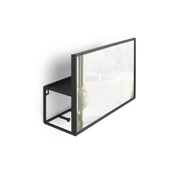 Umbra Spiegel Cubiko Schwarz 33 cm