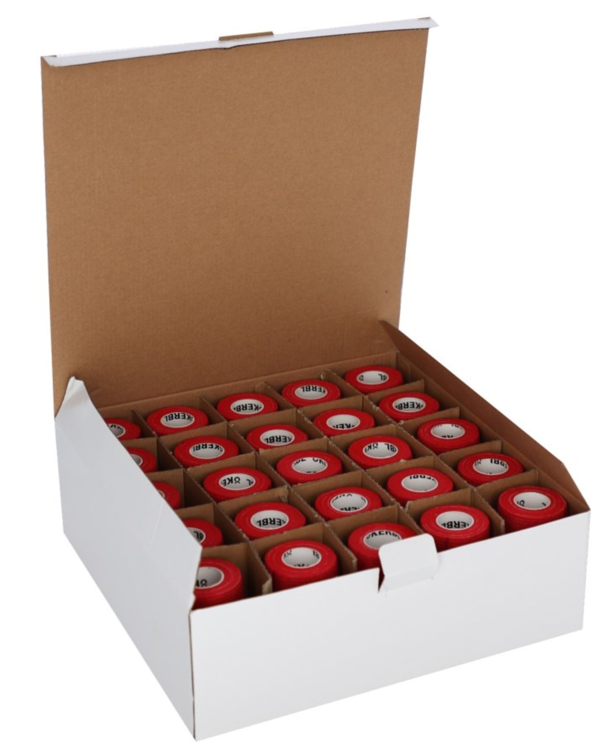 Pferdebandage Kerbl Klauenbandage Vetlastic, rot, Breite 10 cm - 25 Stück -, 16573