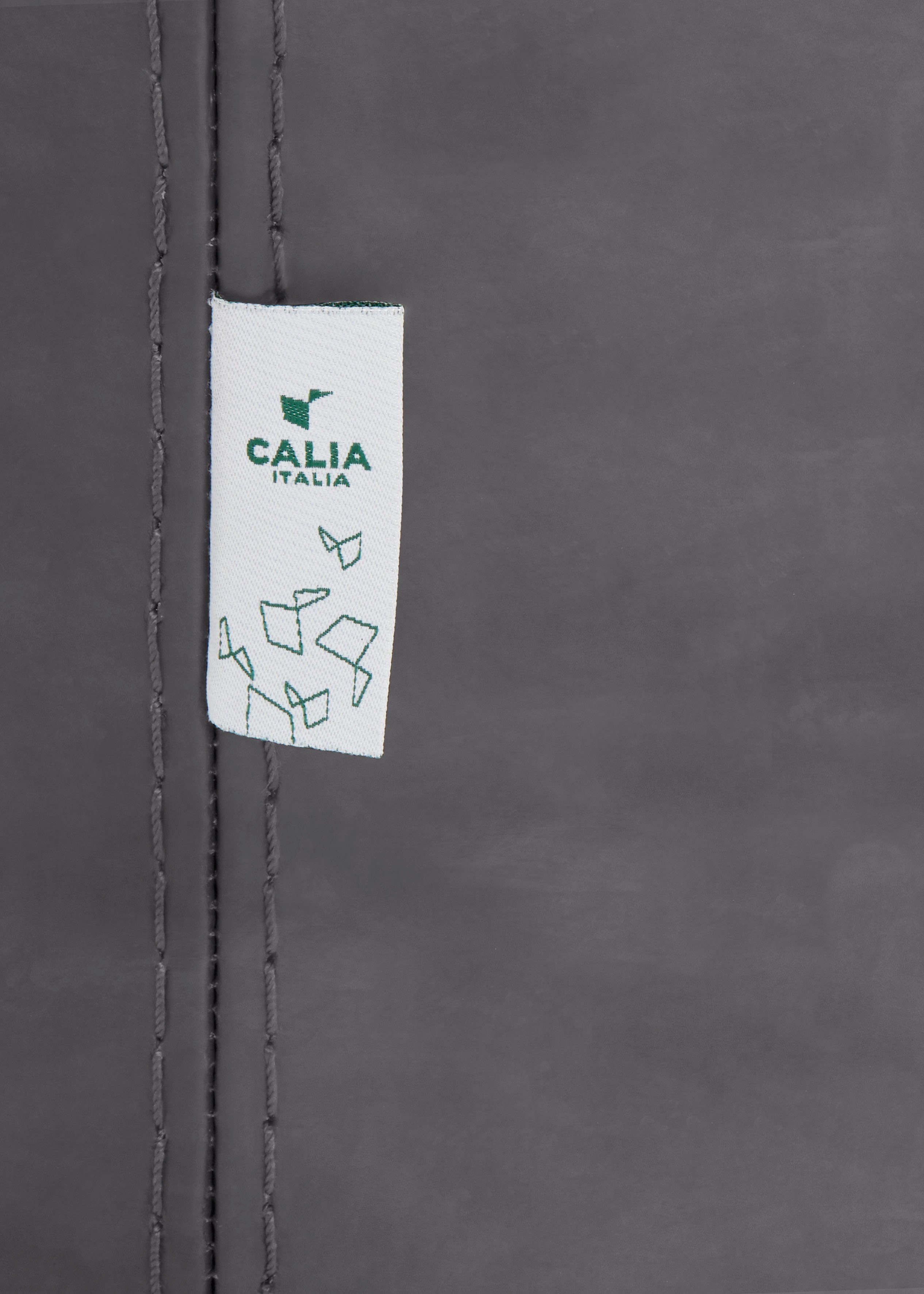 ITALIA Hydro Ginevra Luxus-Microfaser Care Sessel mit Gaia, ash CALIA