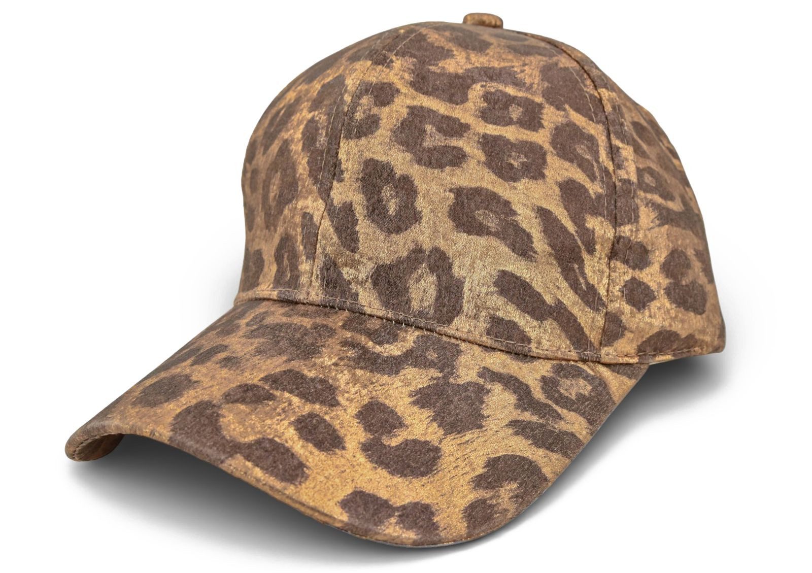 styleBREAKER Baseball Cap Baseball Cap Metallic Leo Look (1-St)