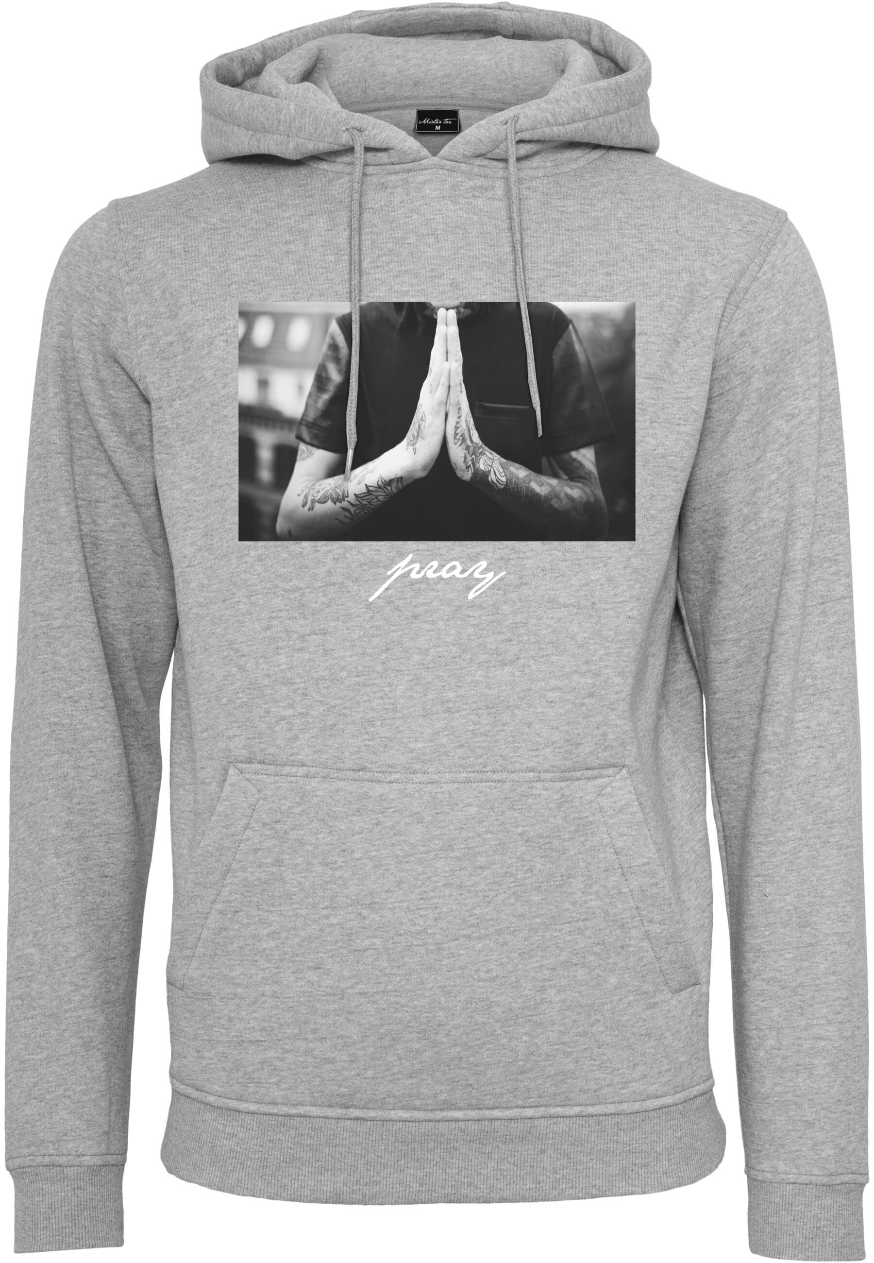 Sweatshirt MisterTee Herren Pray Hoody