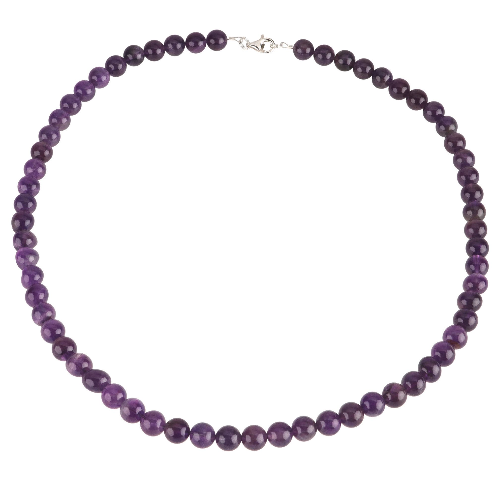 Schmuck Krone Collier Damen Halskette aus Amethyst, Silber 925 günstig online kaufen