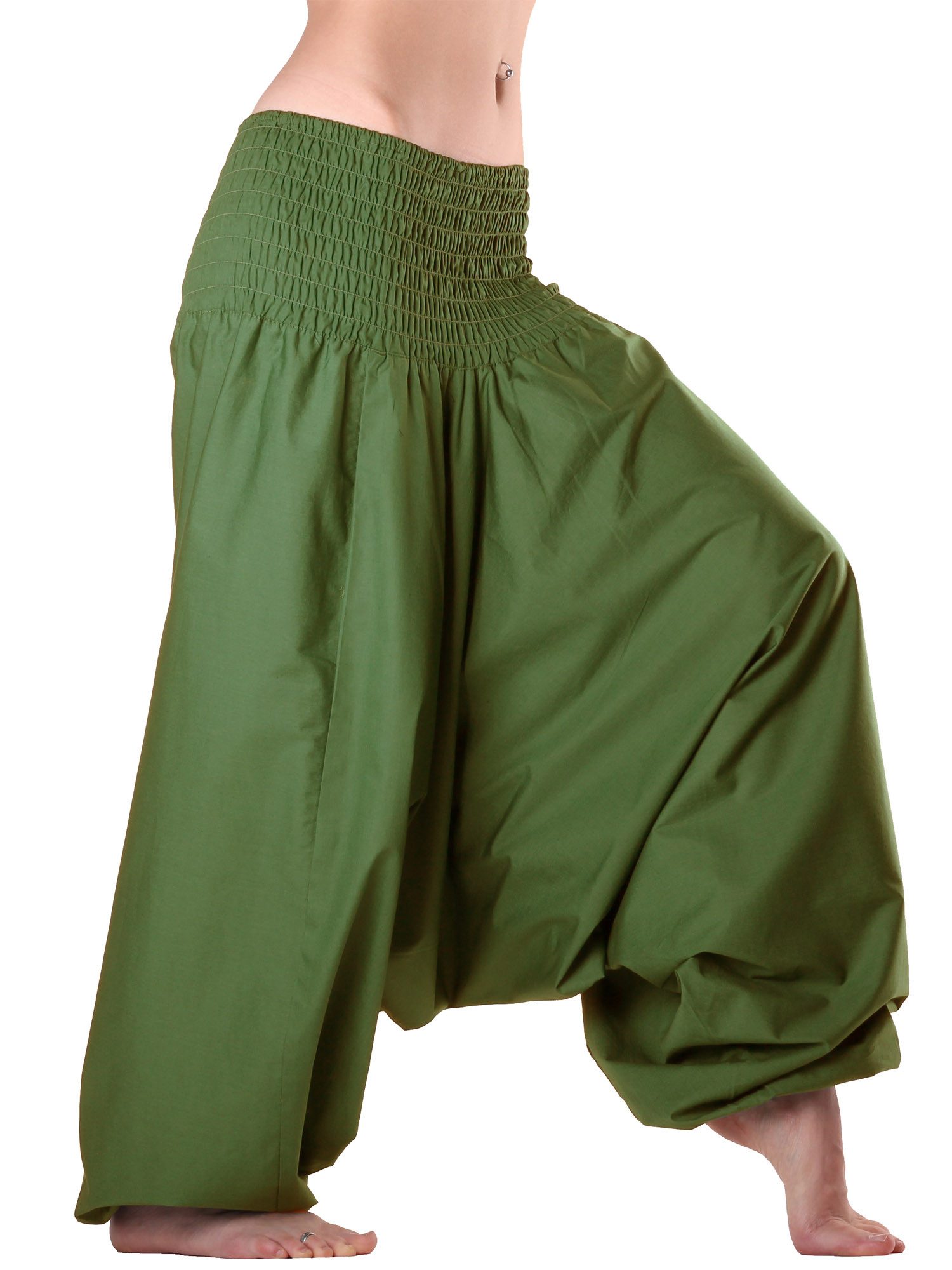 Leucht-Welten Haremshose Aladinhose, Haremshose mit tiefem Schritt, Muckhos günstig online kaufen