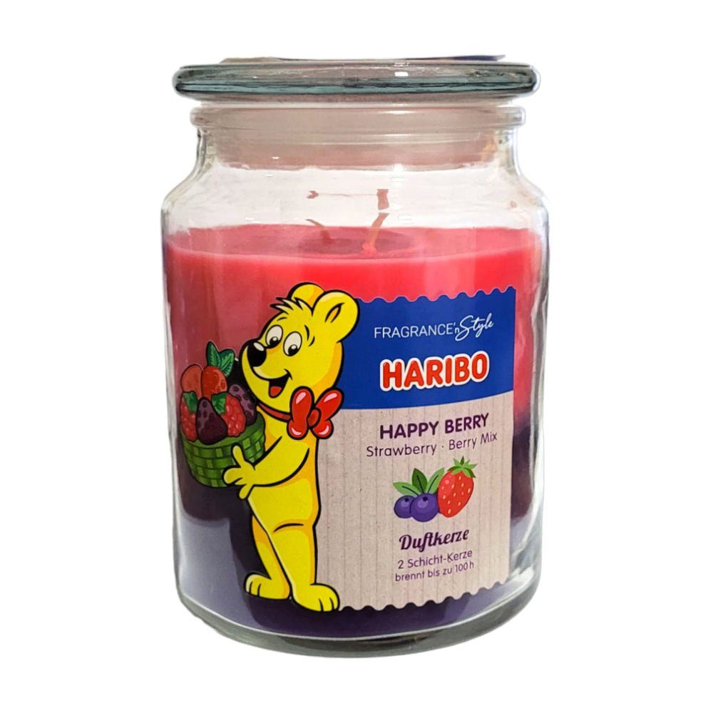 HARIBO Duftkerze Haribo Duftkerze Happy Berry 510g