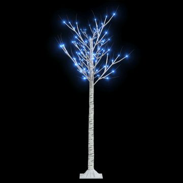 vidaXL Künstlicher Weihnachtsbaum Weihnachtsbaum 140 LEDs 1,5 m Blau Weide Indoor Outdoor