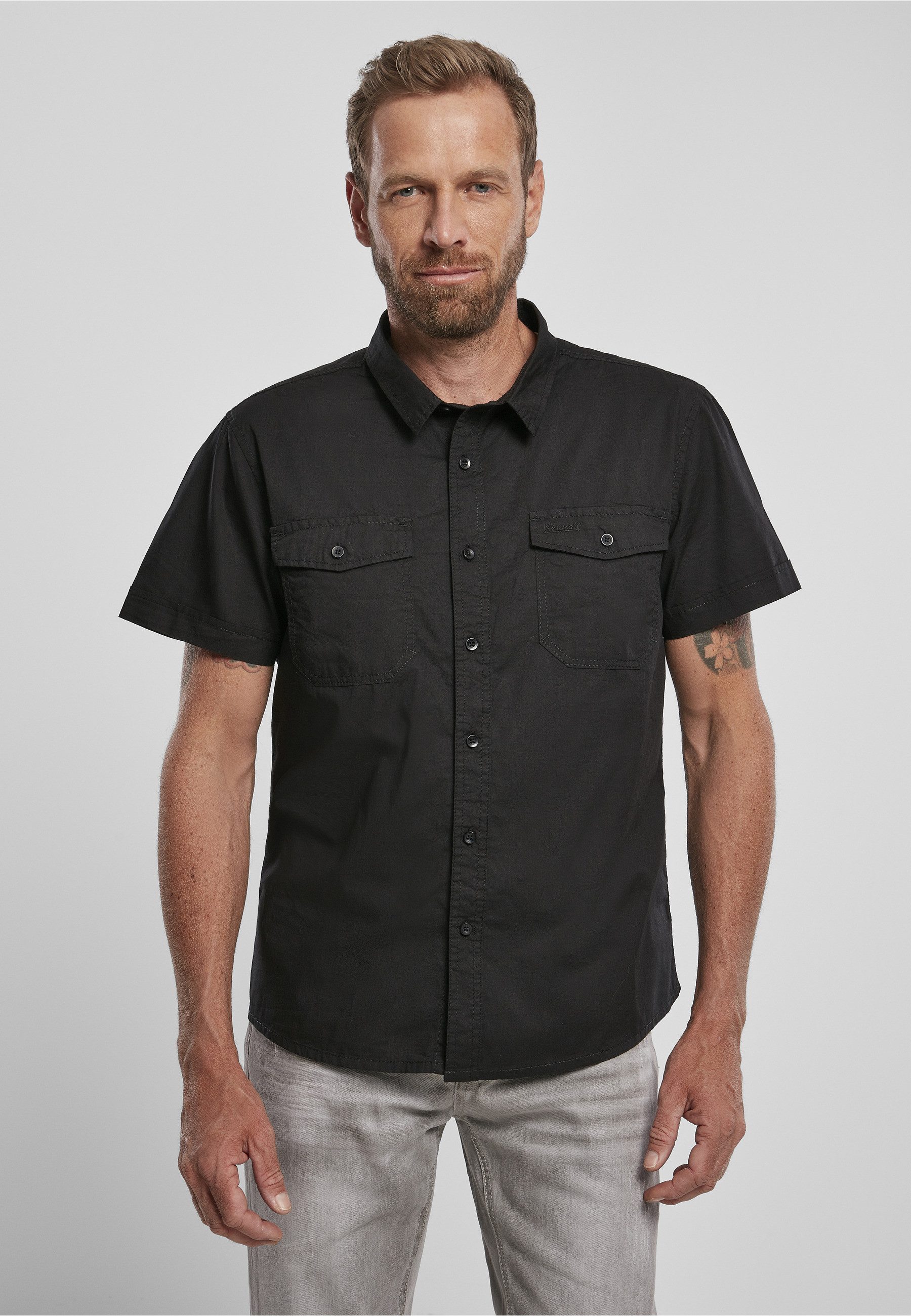 Brandit Kurzarmshirt Brandit Herren Roadstar Shirt (1-tlg)
