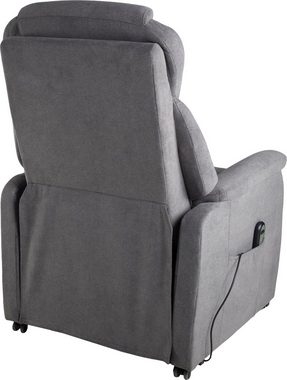 Duo Collection TV-Sessel Toronto XXL bis 150 kg belastbar, mit elektrischer Aufstehhilfe, Relaxfunktion und Taschenfederkern mit Stahlwellenunterfederung