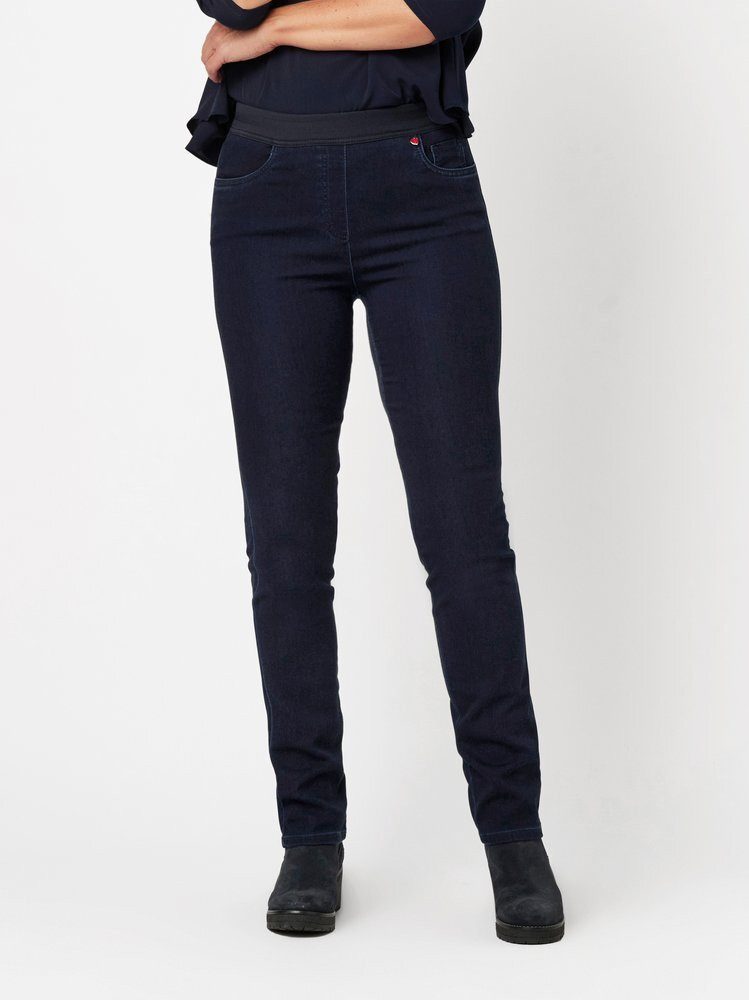 Relaxed by TONI Slim-fit-Jeans My Darling mit Jerseybund