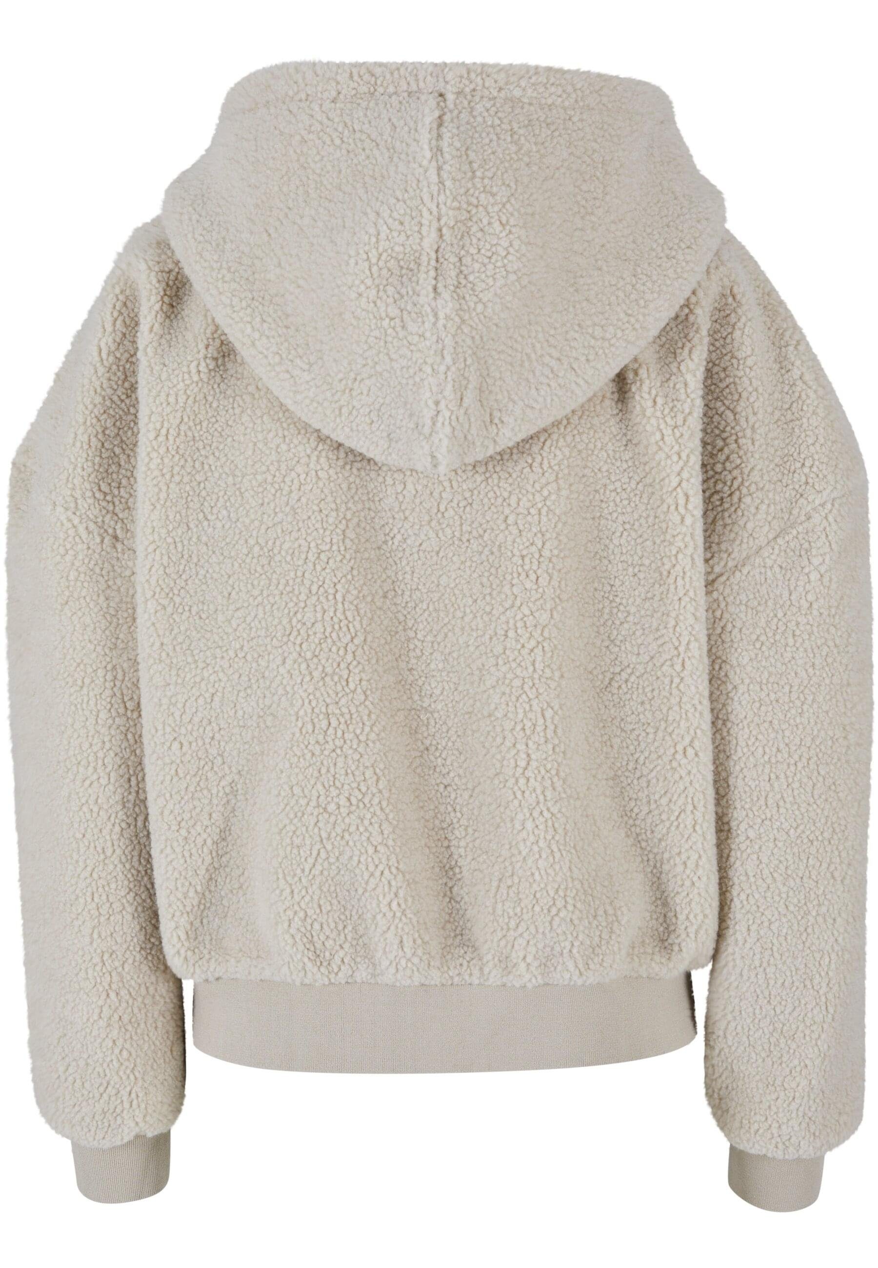 URBAN CLASSICS Sweatjacke Urban Classics Damen Ladies Oversized Sherpa Zip günstig online kaufen