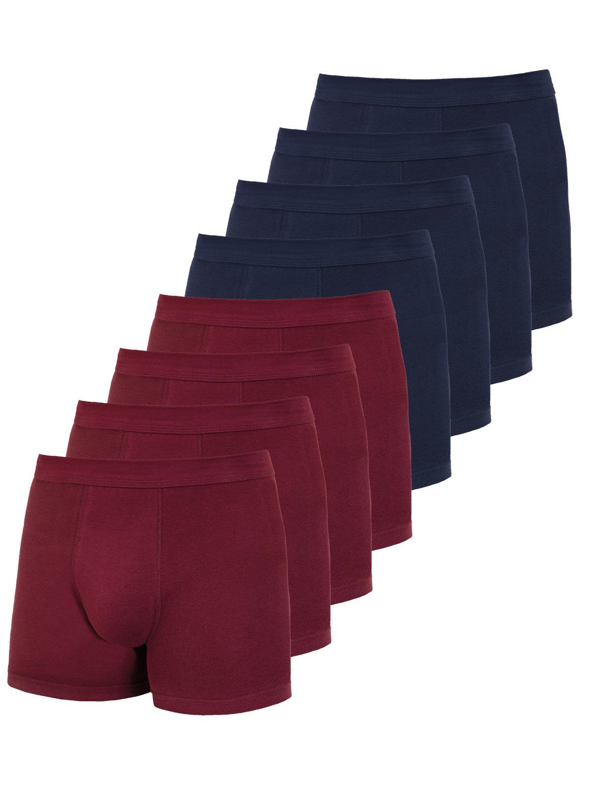 KUMPF Retro Pants 8er Sparpack Herren Pants Bio Cotton (Spar-Set, 8-St) - navy rubin