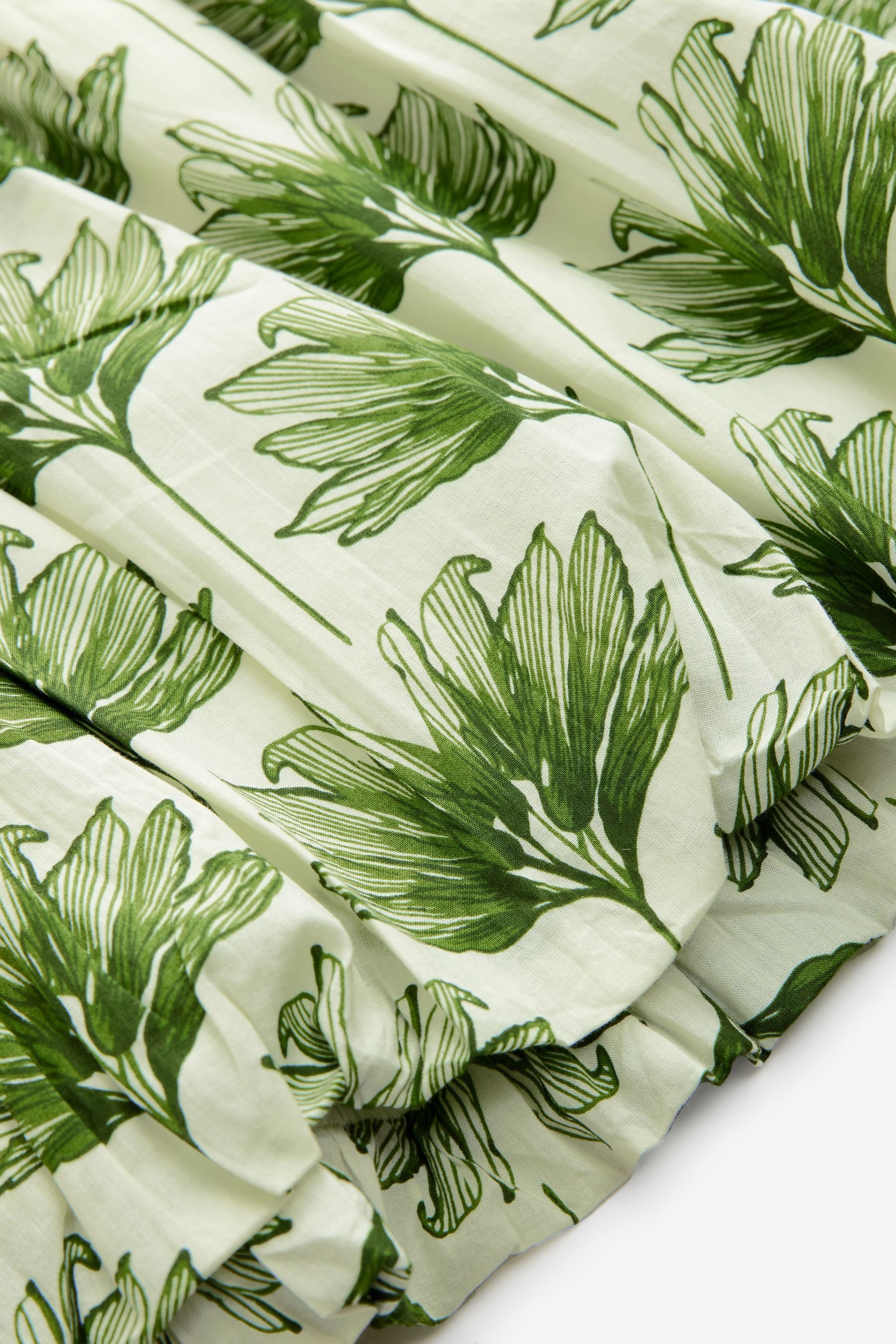 Next Minirock Minirock mit Ballonsaum aus 100 % Baumwolle (1-tlg)