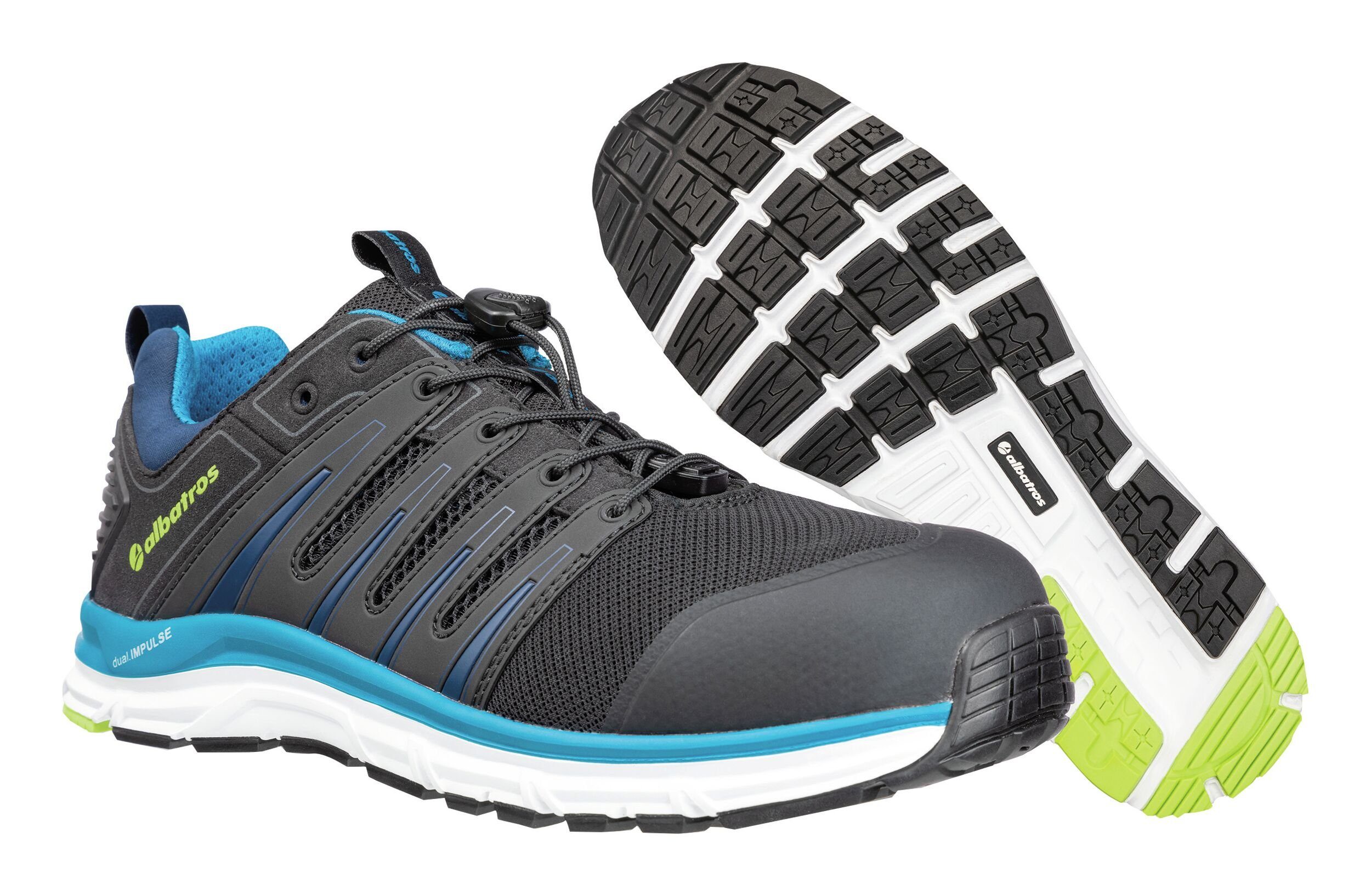 Albatros Sicherheitsschuh Halbschuh Breeze Impulse Low, ESD, HRO, SRA, S1P