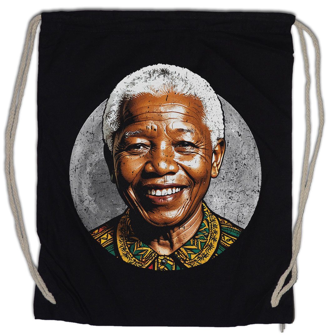 Urban Backwoods Turnbeutel Mandela Moon Turnbeutel Nelson Madiba Tata Mandela South African (1-tlg), Leader Anti-Apartheid Activist Revolutionary