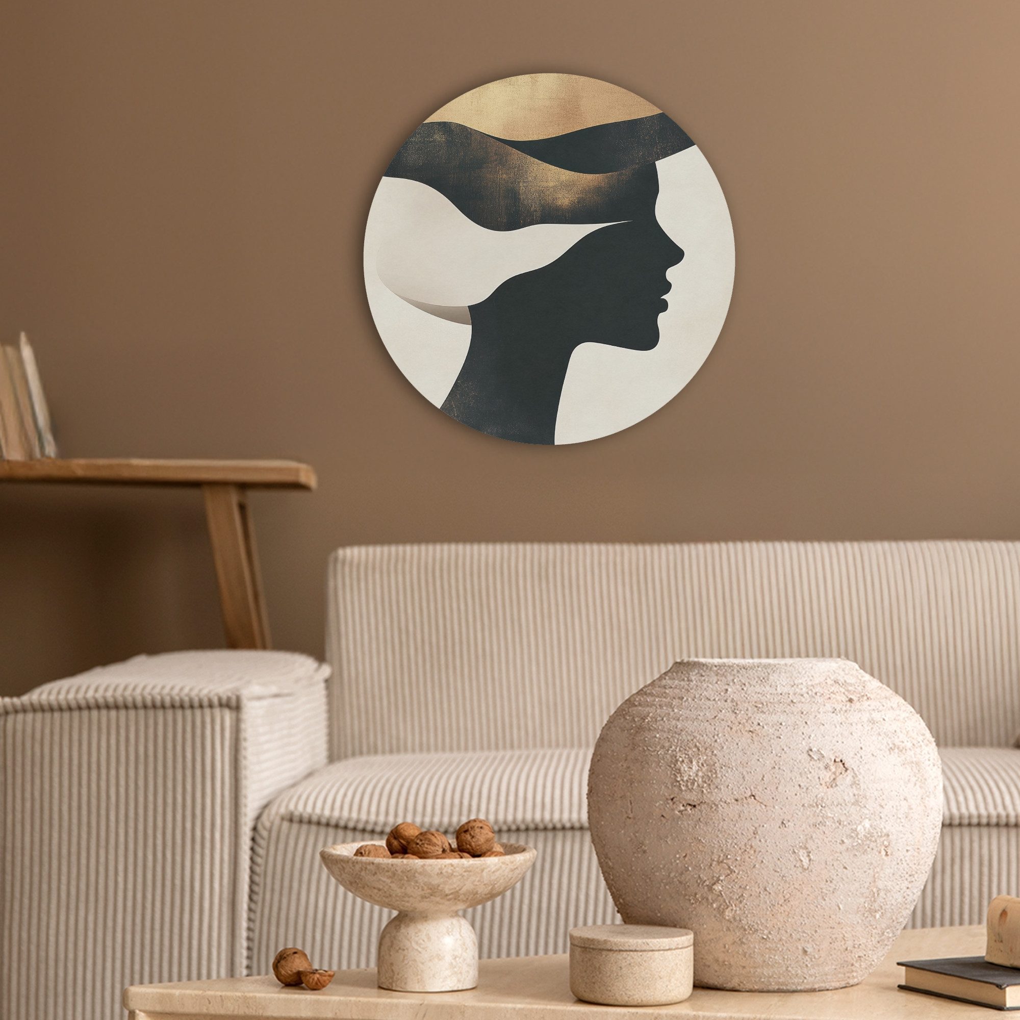 MuchoWow Gemälde Frau - Wellen - günstig online kaufen