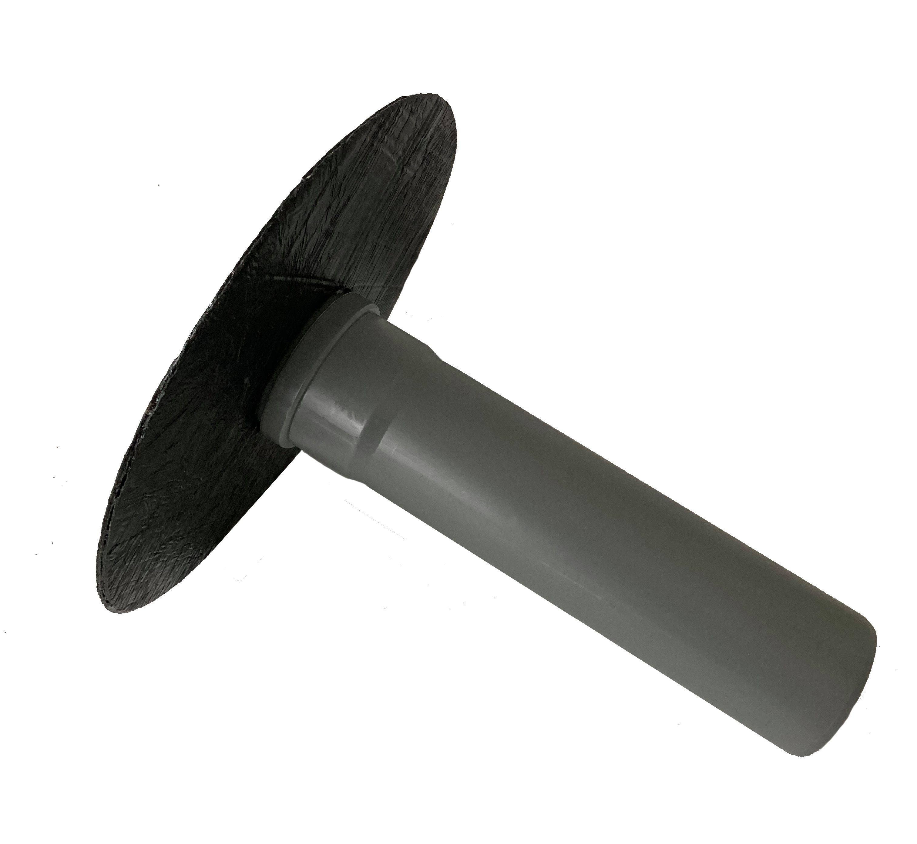 HAHN Handelshaus Dachdurchführung Flachdachablauf DN 70 + Laubfang, Spar-Set, Dachablauf + Laubfangkorb, DN 70 / 75