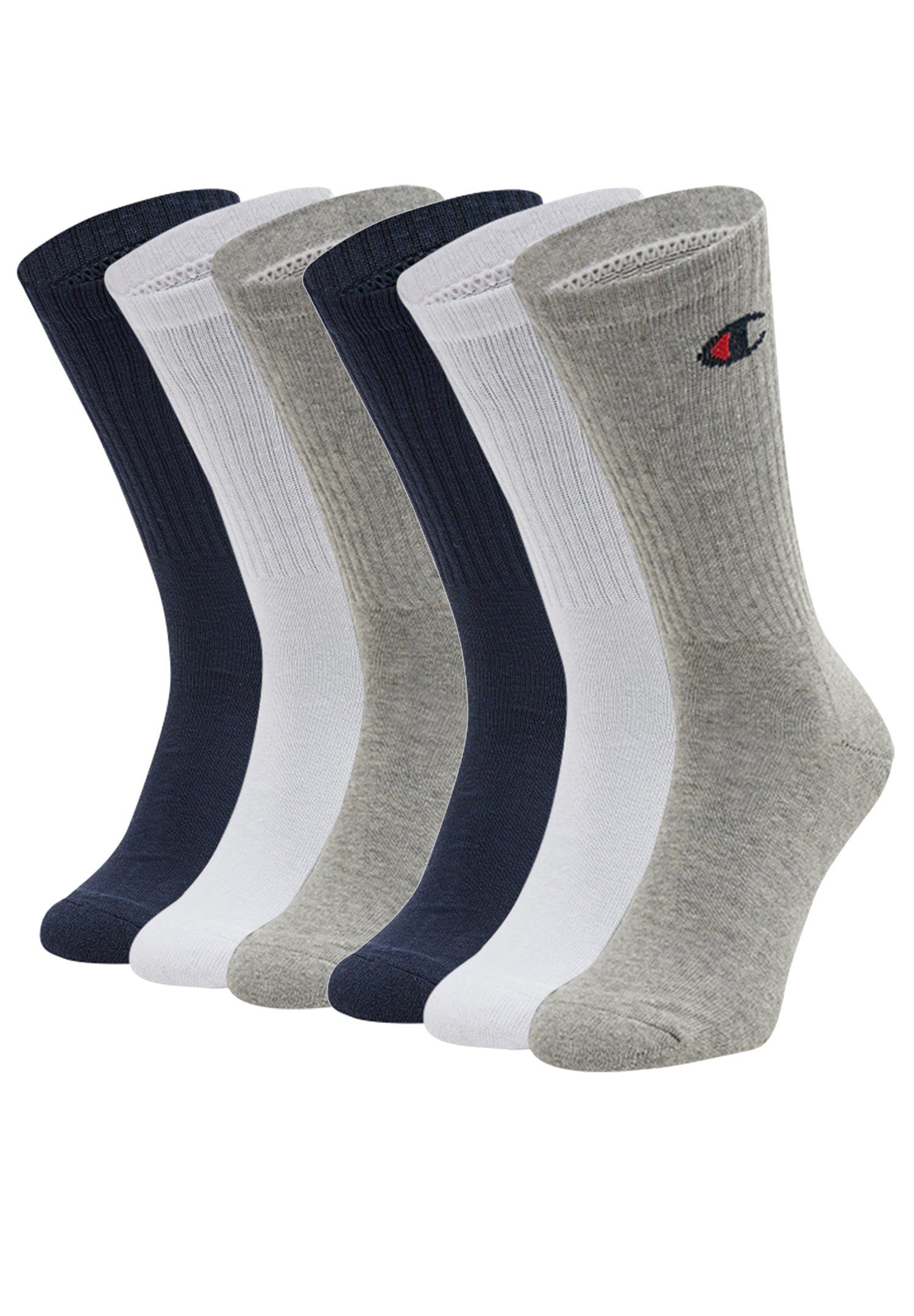 Champion Шкарпетки Crew Socks 6pk (Set, 6-Paar, 6er-Pack)