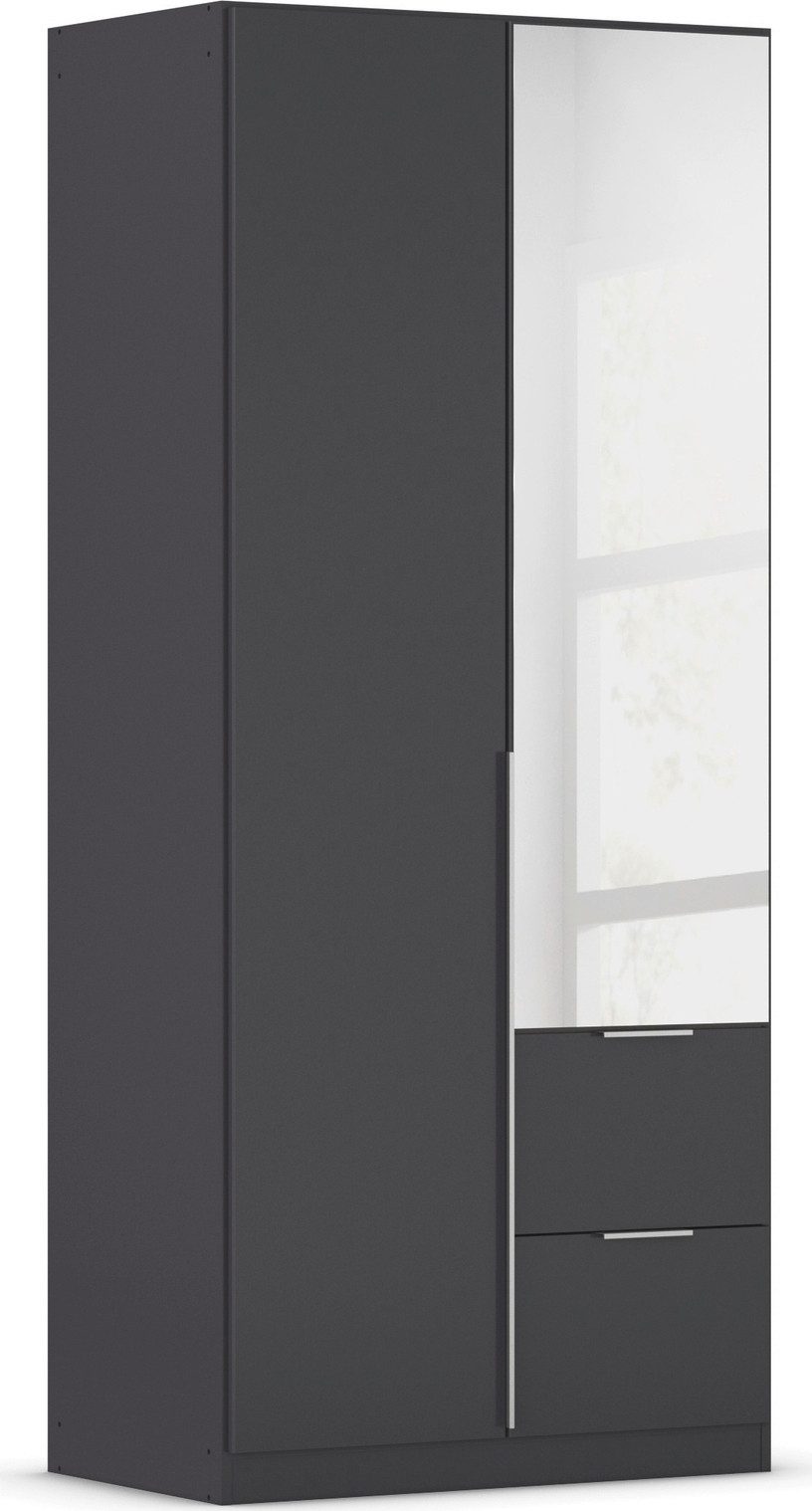 Drehtürenschrank Kleiderschrank Schrank Garderobe AGORDO mit Dekor- oder Hochglanzfront