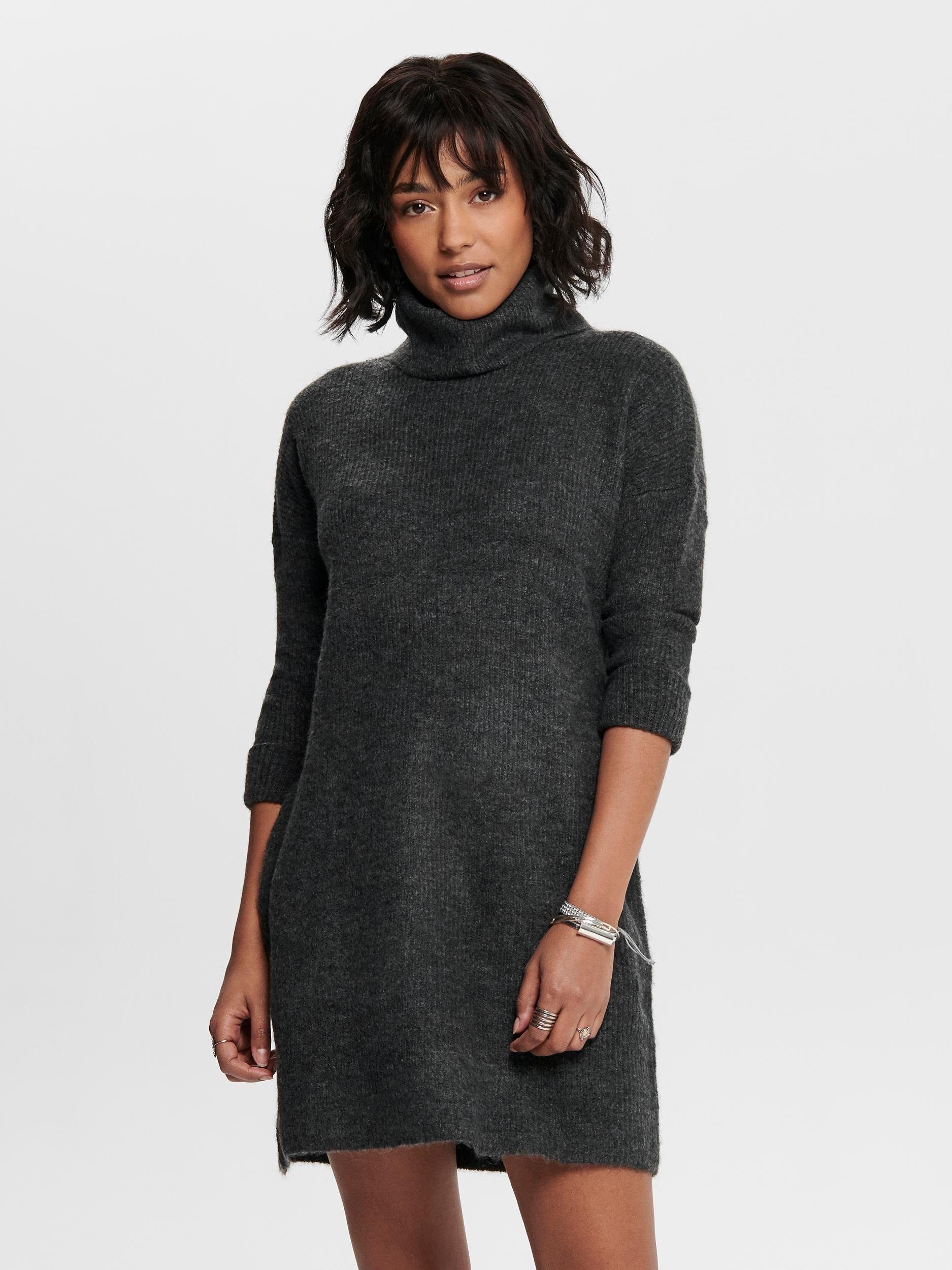 ONLY Strickkleid ONLJANA L/S COWLNCK DRESS col. dark grey melange | Sommerkleider