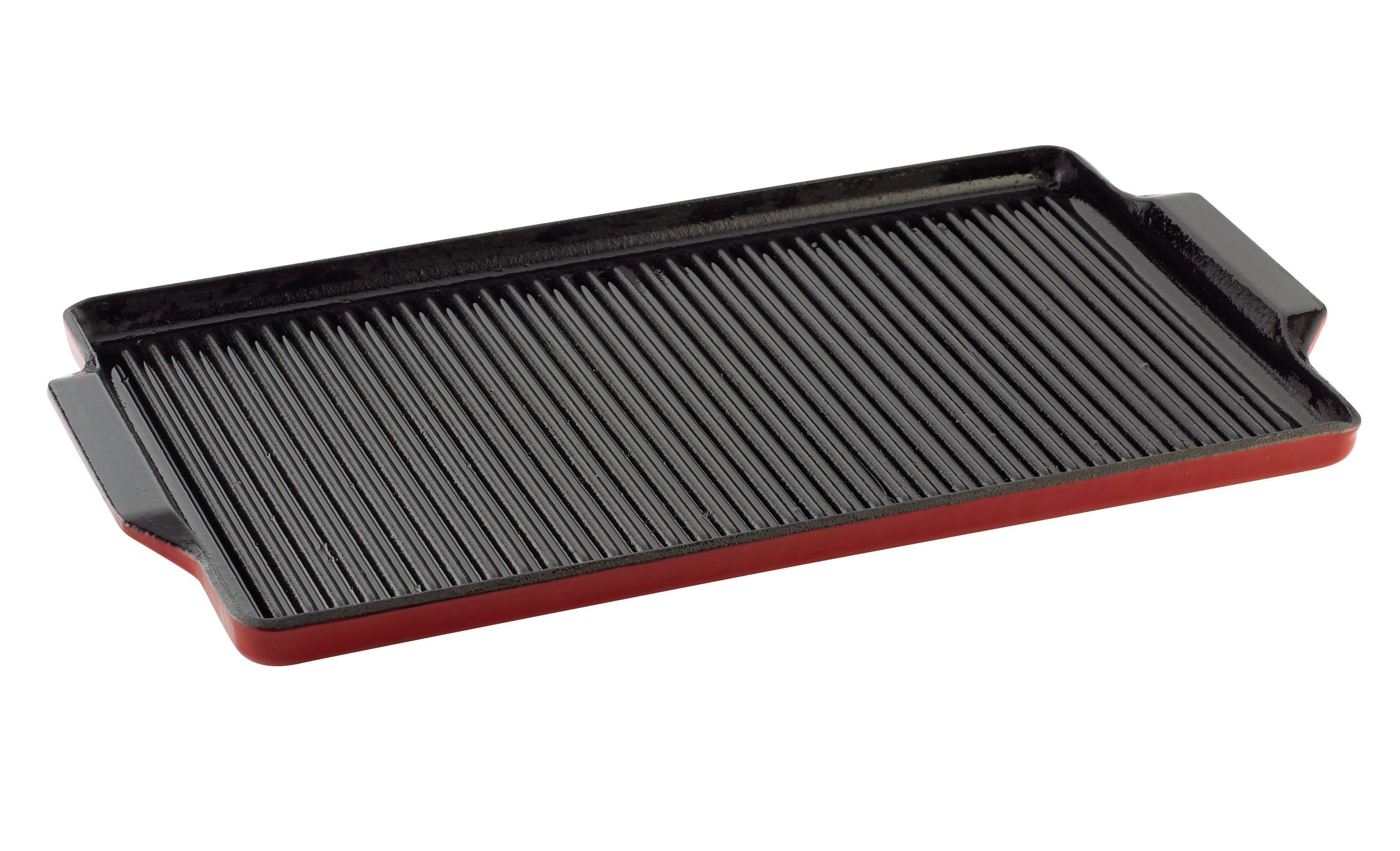 GORENJE Elektrogrill Gusseisen Grillplatte GPCI 240R für Induktion, 2 Topflappen inklusive