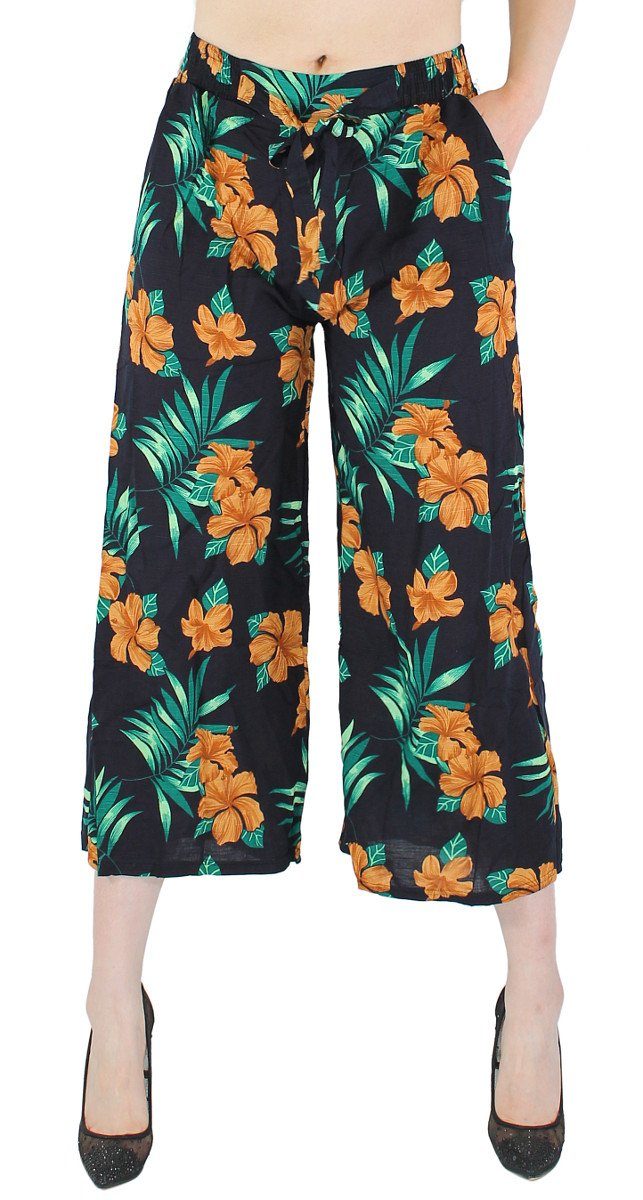 dy_mode Palazzohose Damen Palazzohose Capri Hose günstig online kaufen