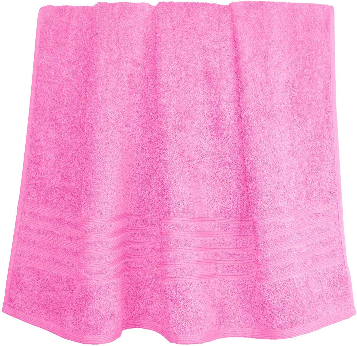 Handtuch cm Frauen rosa London, Rosa (1-St), Strand Frottee Lashuma 100x150 Lotus Liegetuch