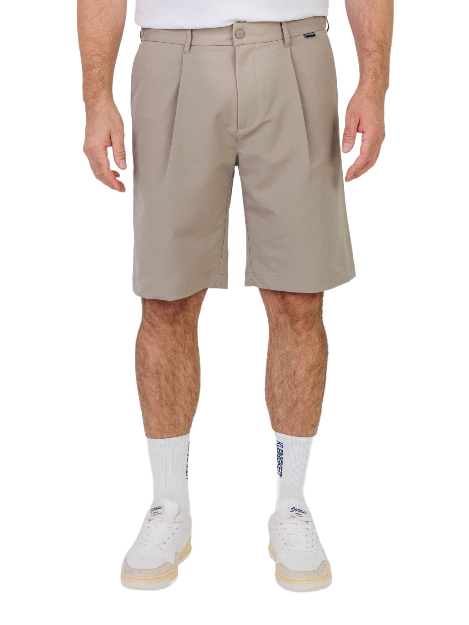 Kleinigkeit Bermudas natur, Casual, Polyester, Unifarben, Regular Fit