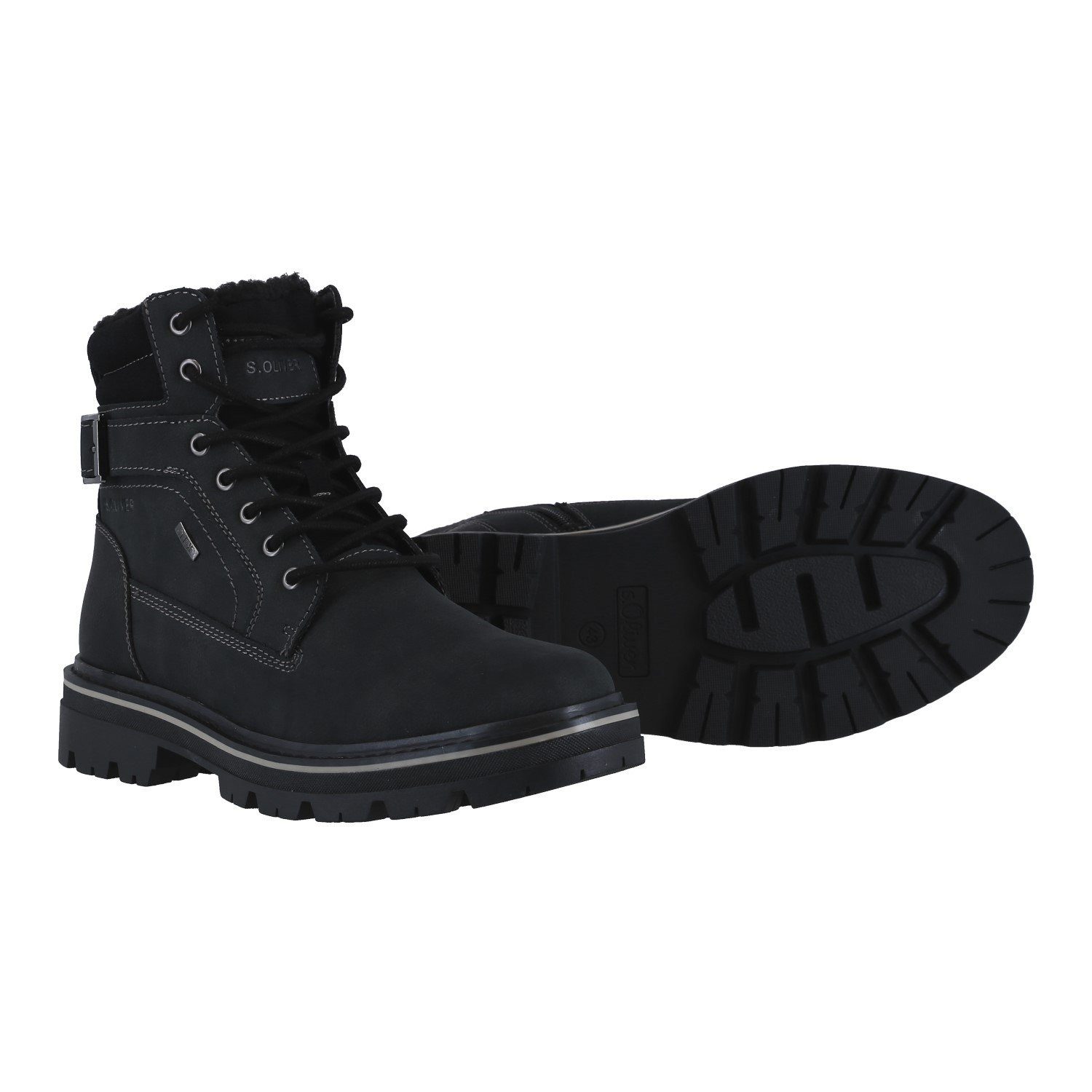 s.Oliver 5-16244-43 (wasserdicht) schwarz Herren Winterstiefel günstig online kaufen