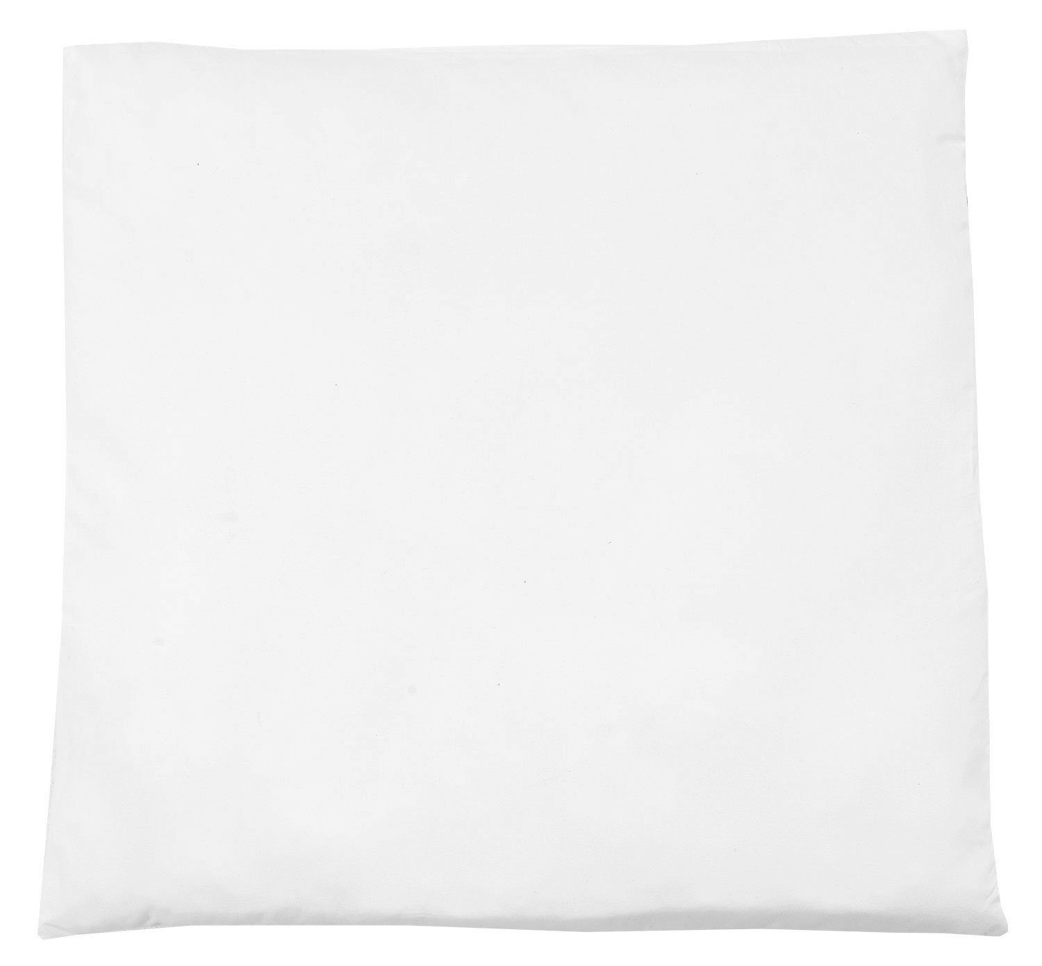 Home4You Kissenfüllung für Dekokissen, B 50 cm x L 50 cm, Weiß, Mikrofaserbezug, Füllmenge 280 Gramm, Waschbar