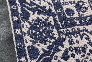 Teppich OLD MARRAKESCH 230x160cm beige blau, riess-ambiente, rechteckig, Höhe: 5 mm, Wohnzimmer · Webstoff · Used Look · Orientalisch