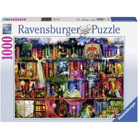Ravensburger Puzzle Magische Märchenstunde, 1000 Puzzleteile, Made in Germany, FSC® - schützt Wald - weltweit