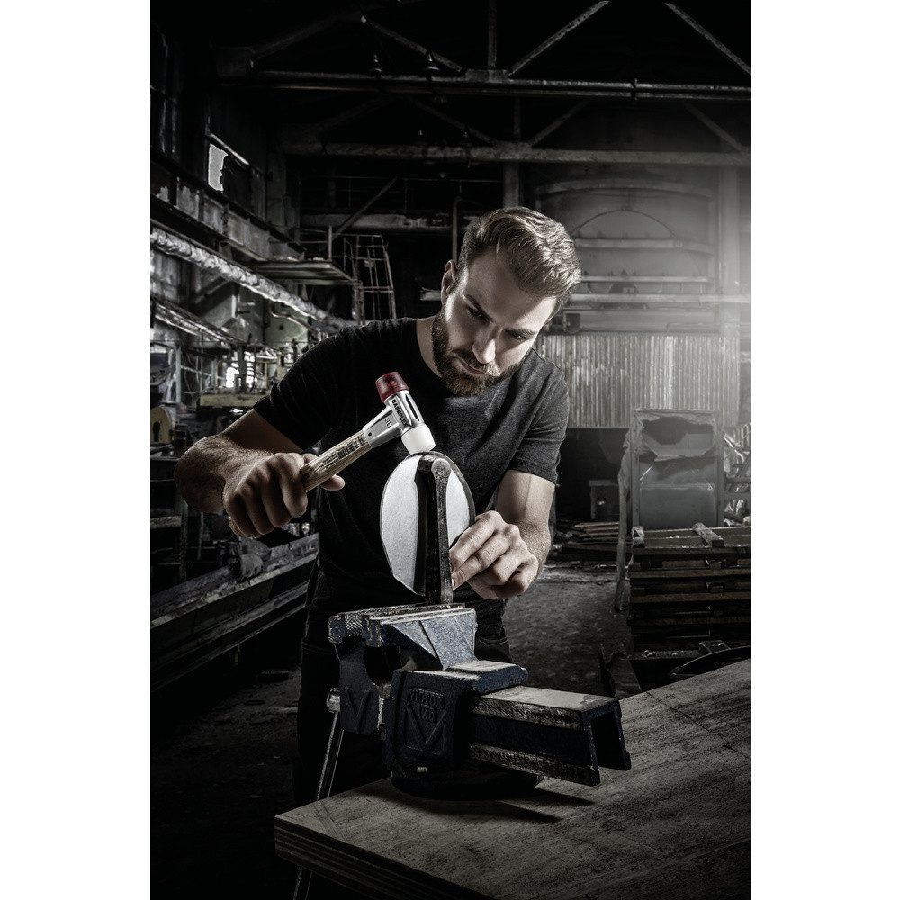 Thumbnail - HALDER Hammer Halder BASEPLEX 3968.030 Schonhammer ergonomischer Griff, hart 360 g 2