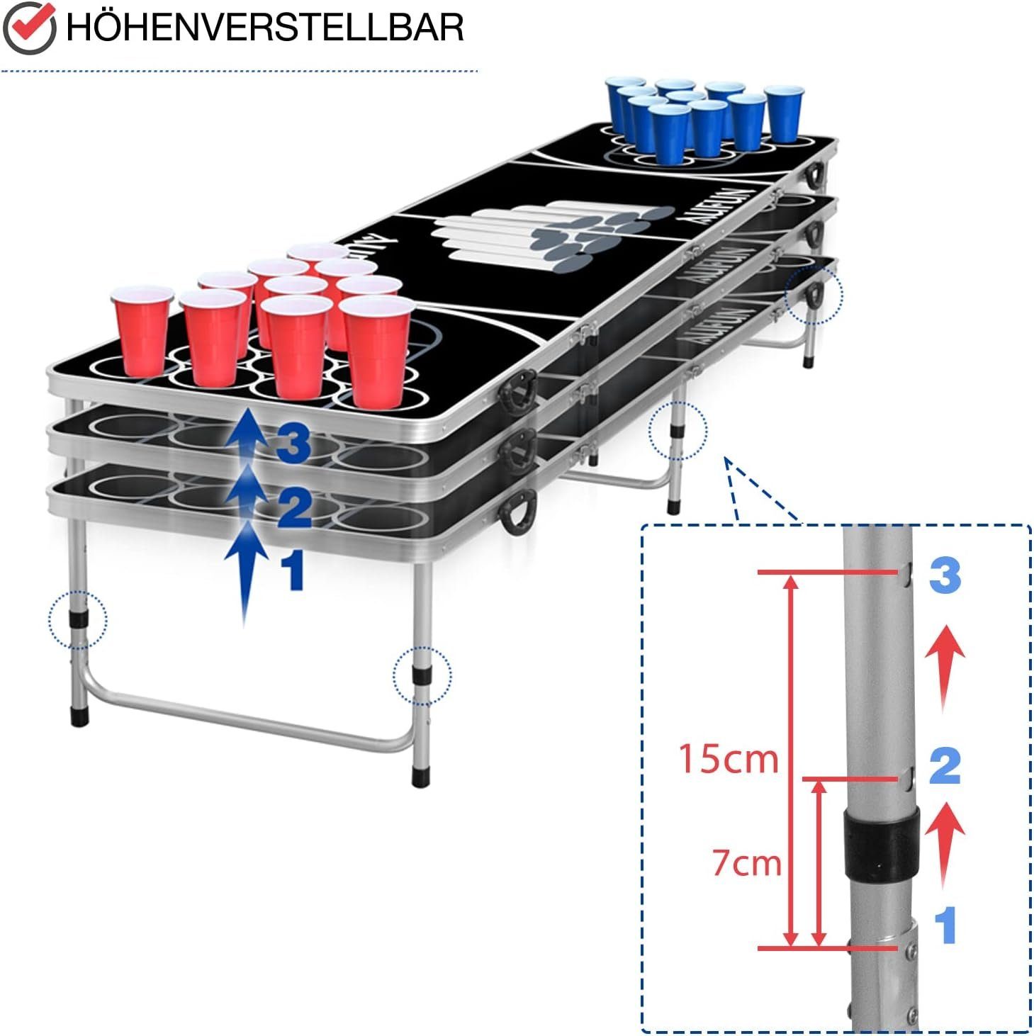 ich-zapfe Gamingtisch Bierpong Tisch für Partys günstig online kaufen