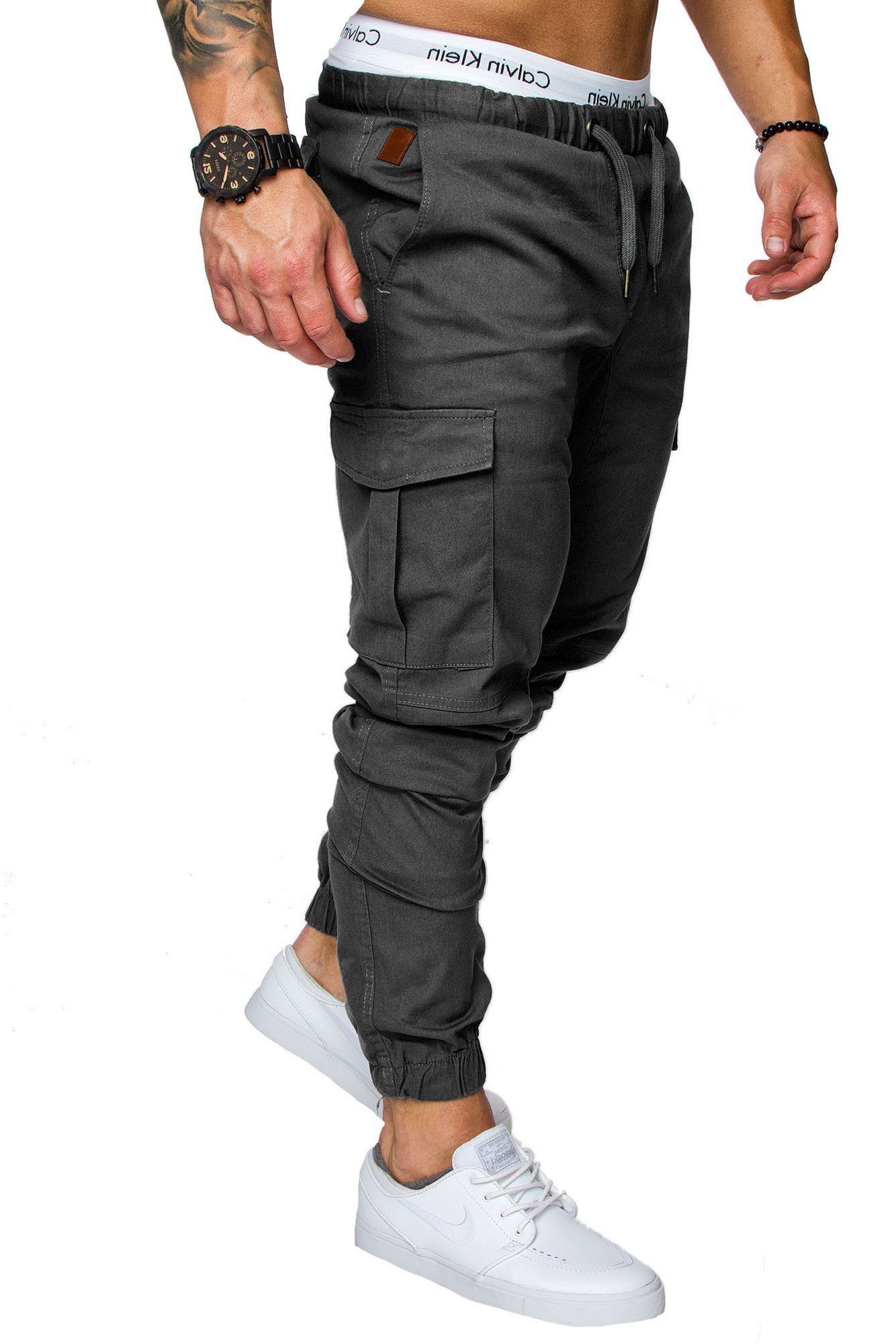 REPUBLIX Cargohose VINCE Herren Jogger Chino Hose Jeans